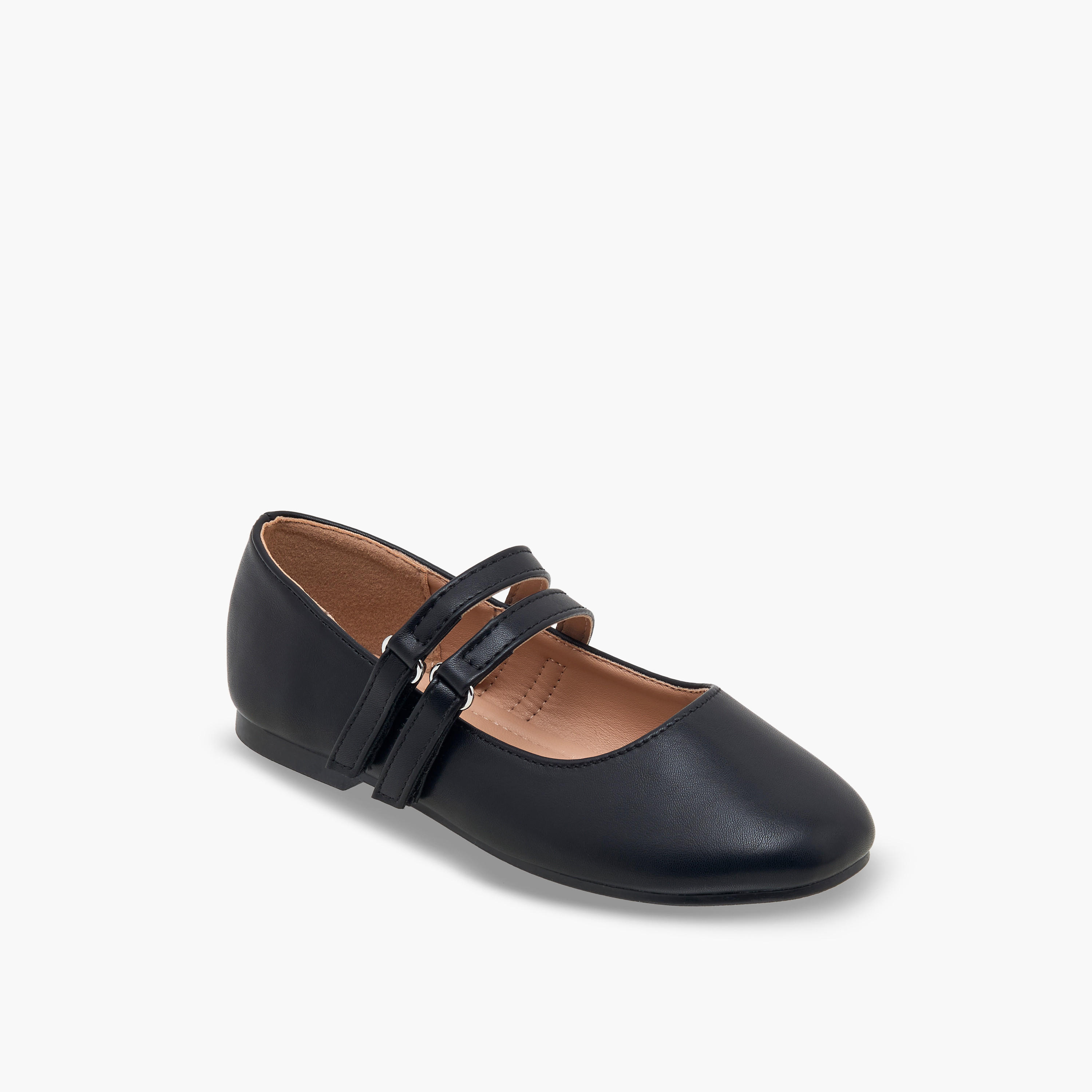 حذاء باليرينا بشريط إغلاق للبنات من جونيورز-girls-shoes-maryjanes-image-2