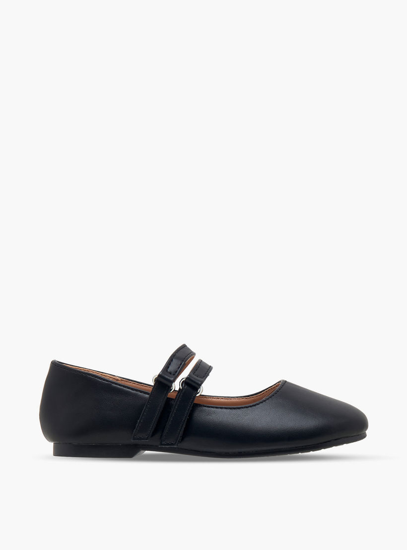 حذاء باليرينا بشريط إغلاق للبنات من جونيورز-girls-shoes-maryjanes-image-3