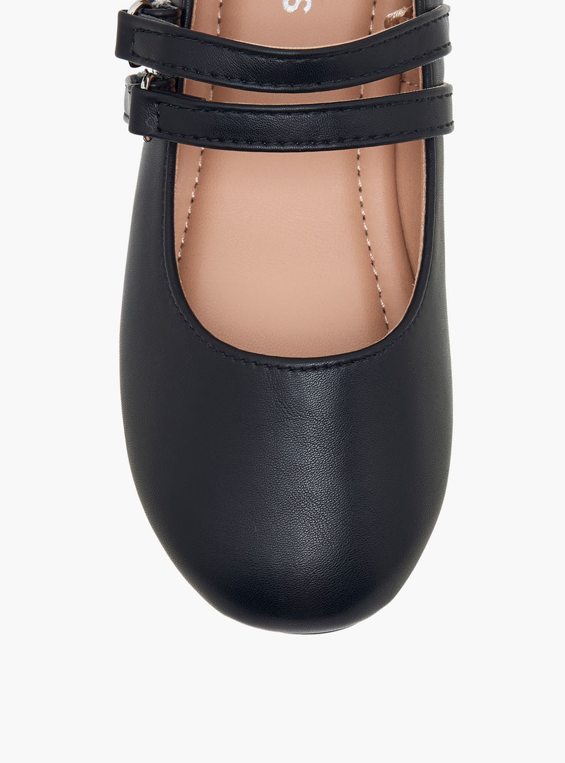 حذاء باليرينا بشريط إغلاق للبنات من جونيورز-girls-shoes-maryjanes-image-4