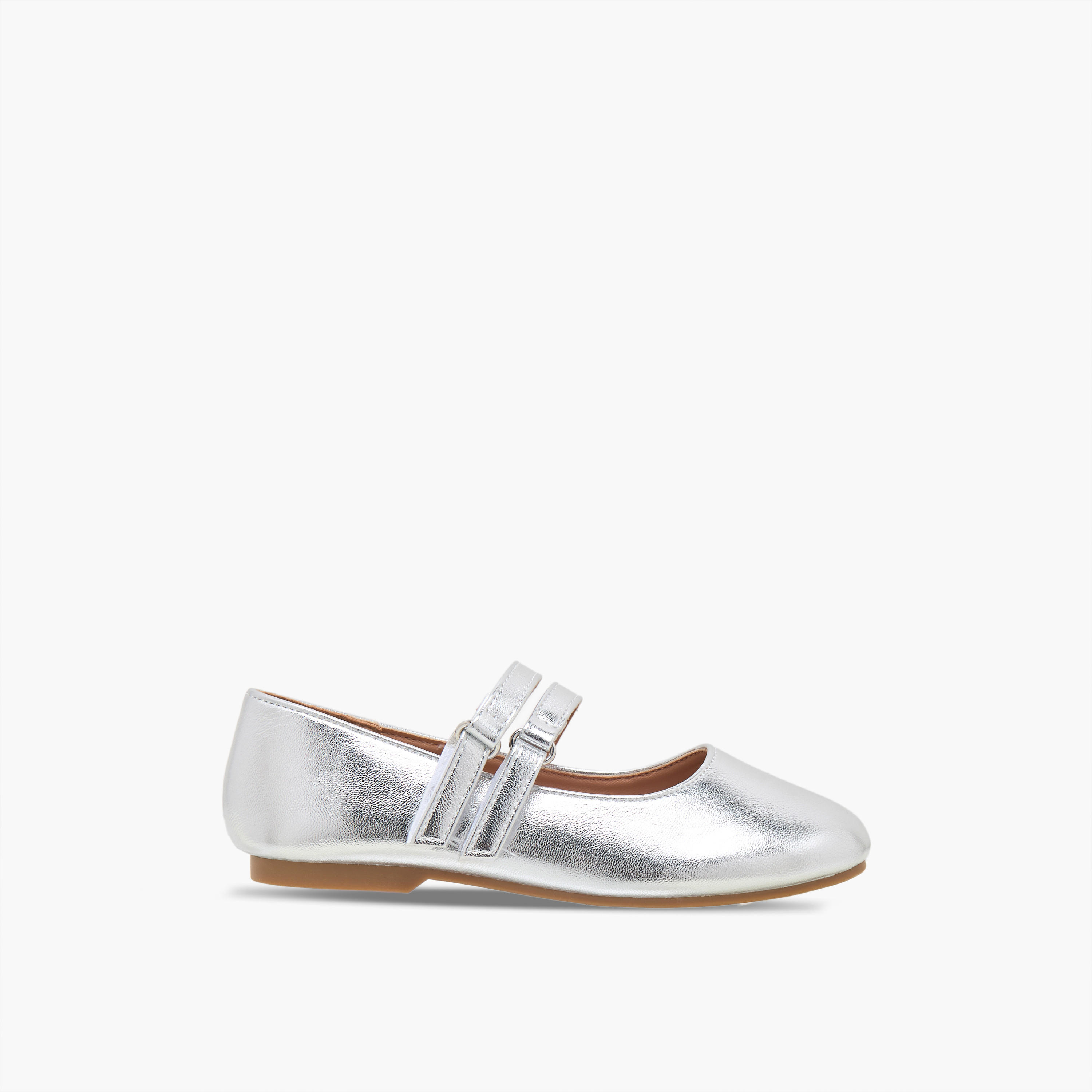 حذاء باليرينا بشريط إغلاق للبنات من جونيورز-girls-shoes-maryjanes-image-3