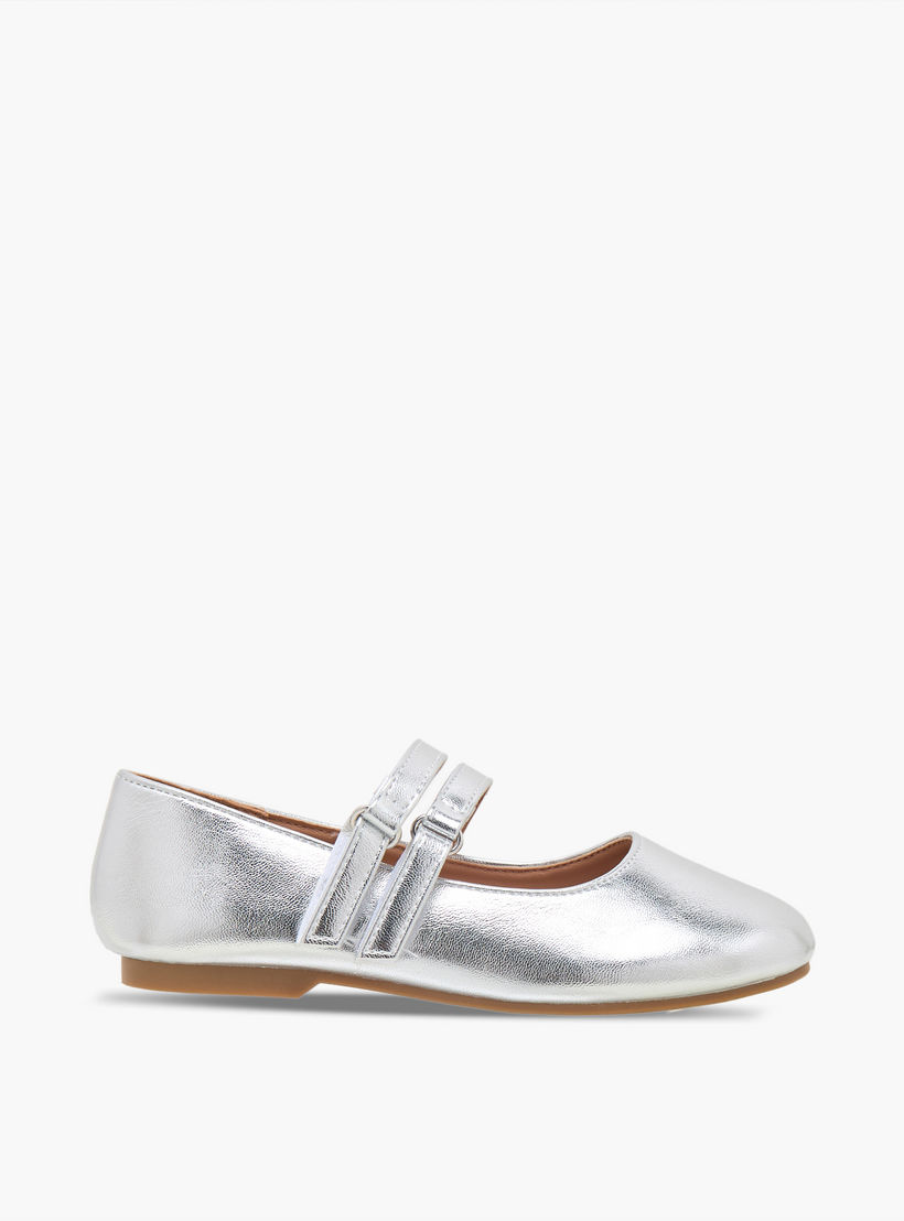 حذاء باليرينا بشريط إغلاق للبنات من جونيورز-girls-shoes-maryjanes-image-3