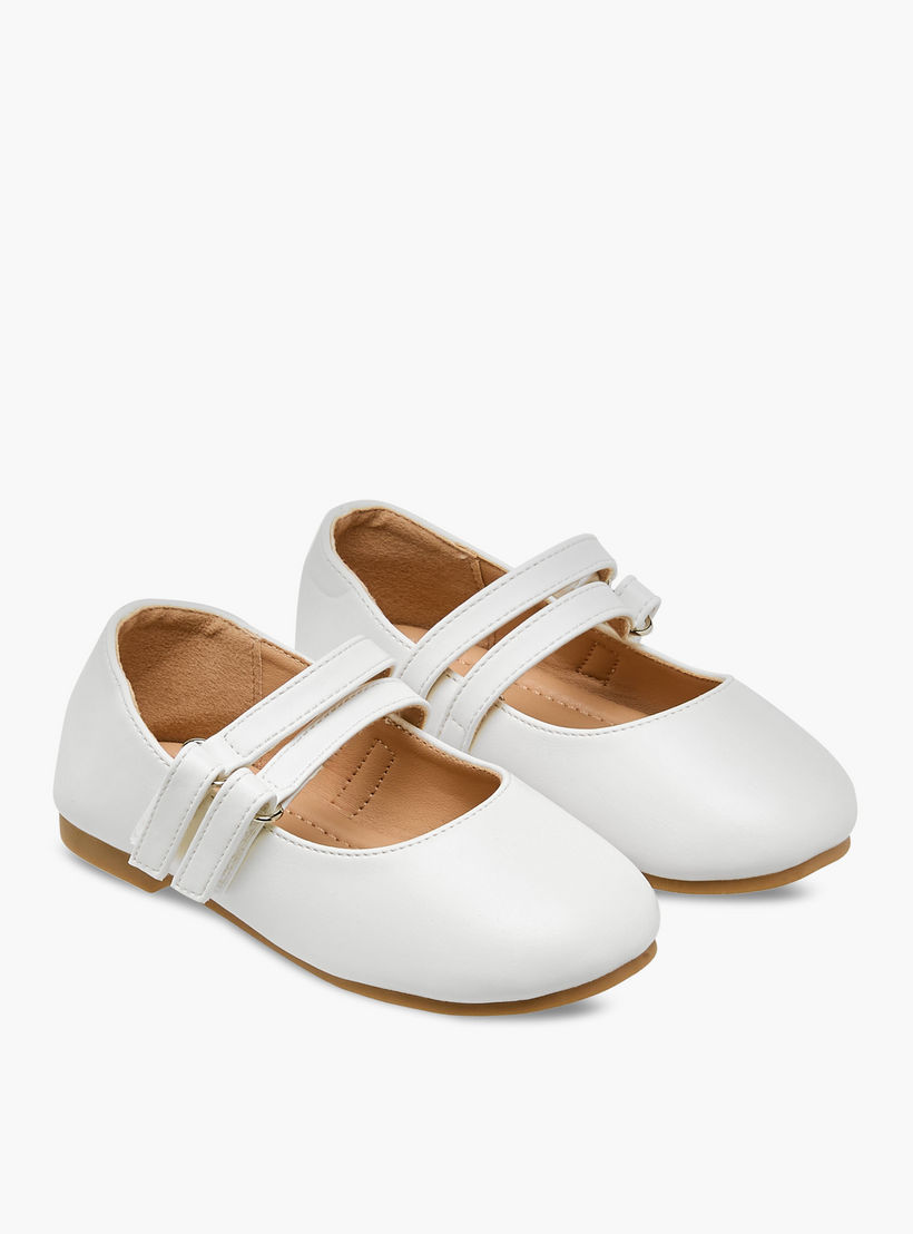 Juniors Girls Hook & Loop Ballerina Shoes-girls-shoes-maryjanes-image-1