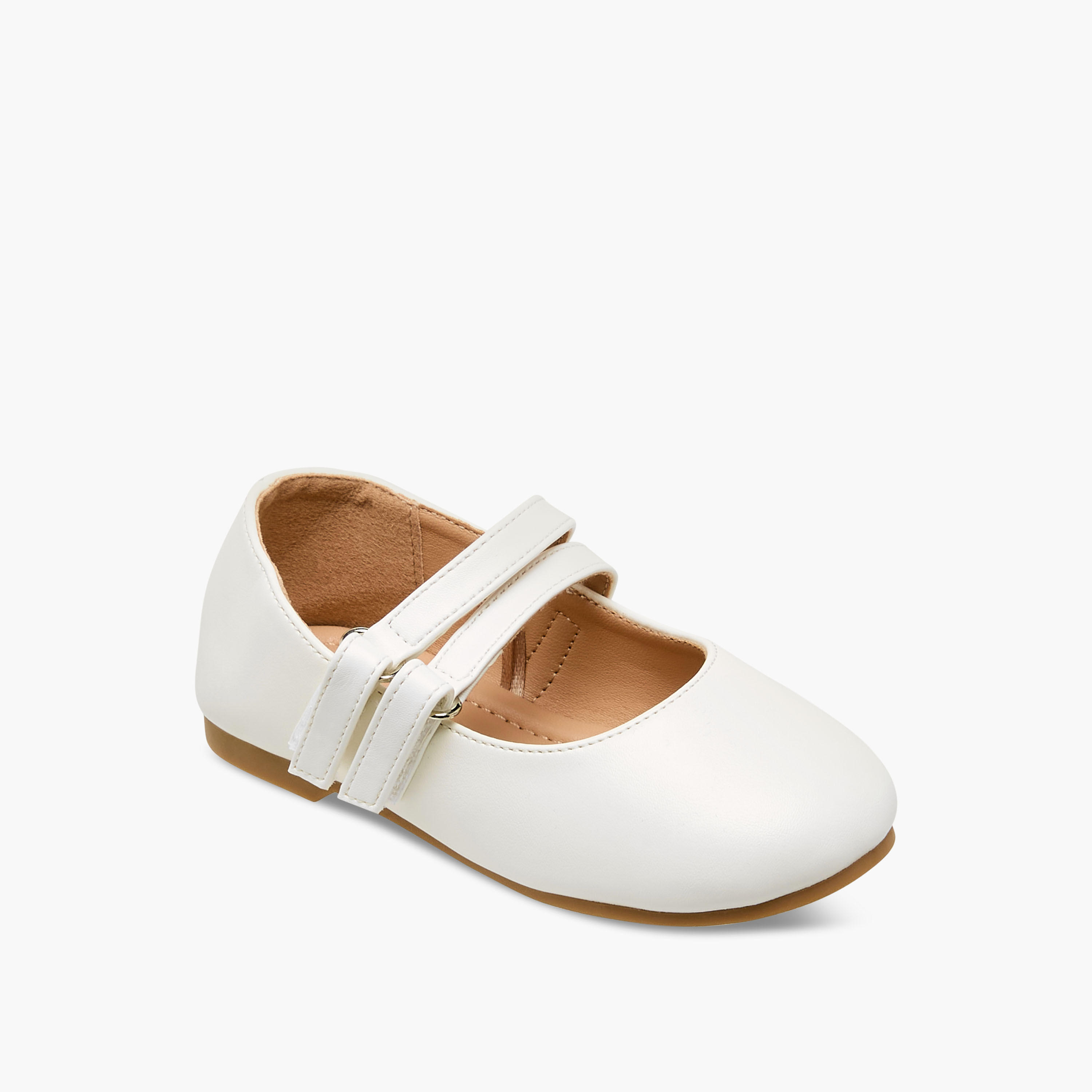 Juniors Girls Hook & Loop Ballerina Shoes-girls-shoes-maryjanes-image-3