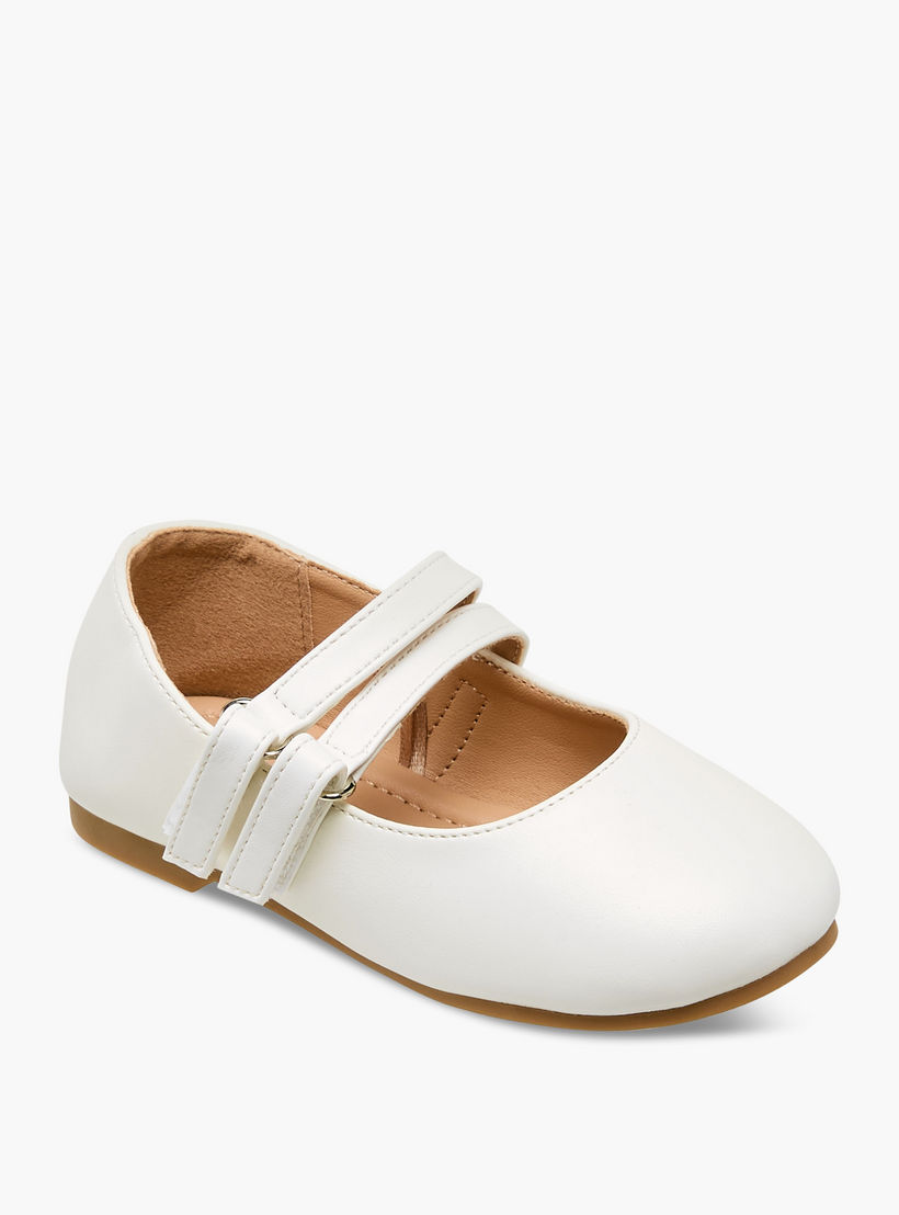 Juniors Girls Hook & Loop Ballerina Shoes-girls-shoes-maryjanes-image-3
