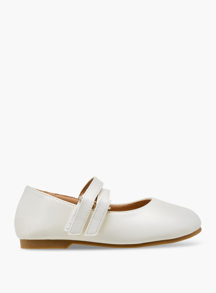 Juniors Girls Hook & Loop Ballerina Shoes-girls-shoes-maryjanes-image-4