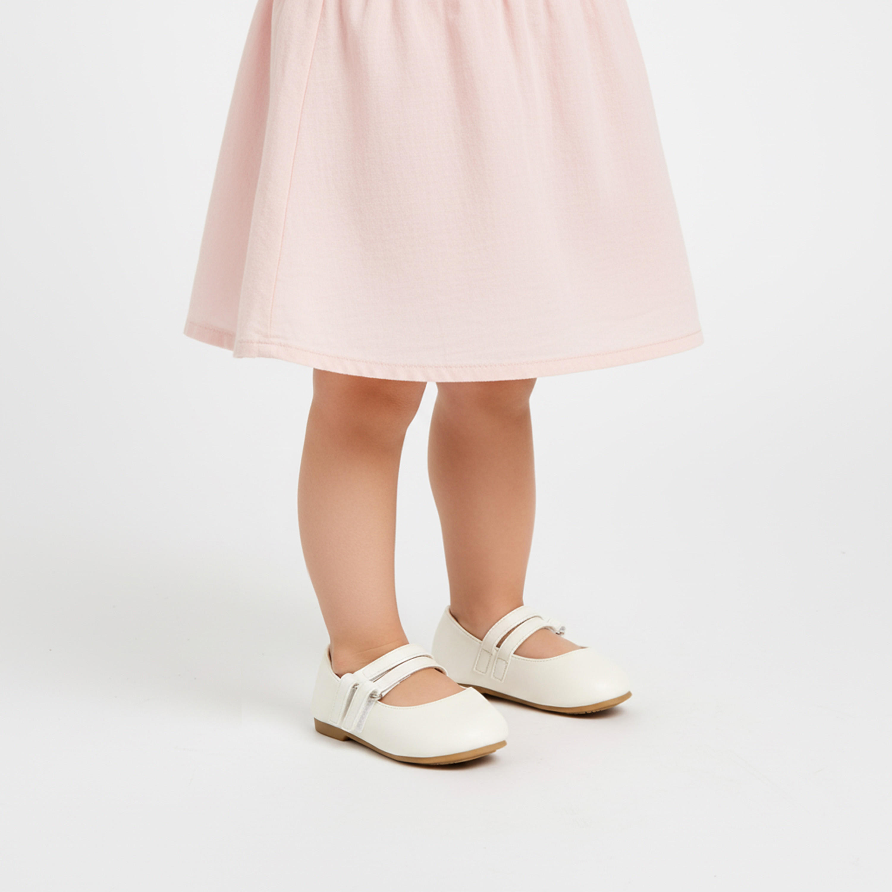 Juniors Girls Hook & Loop Ballerina Shoes-girls-shoes-maryjanes-image-2
