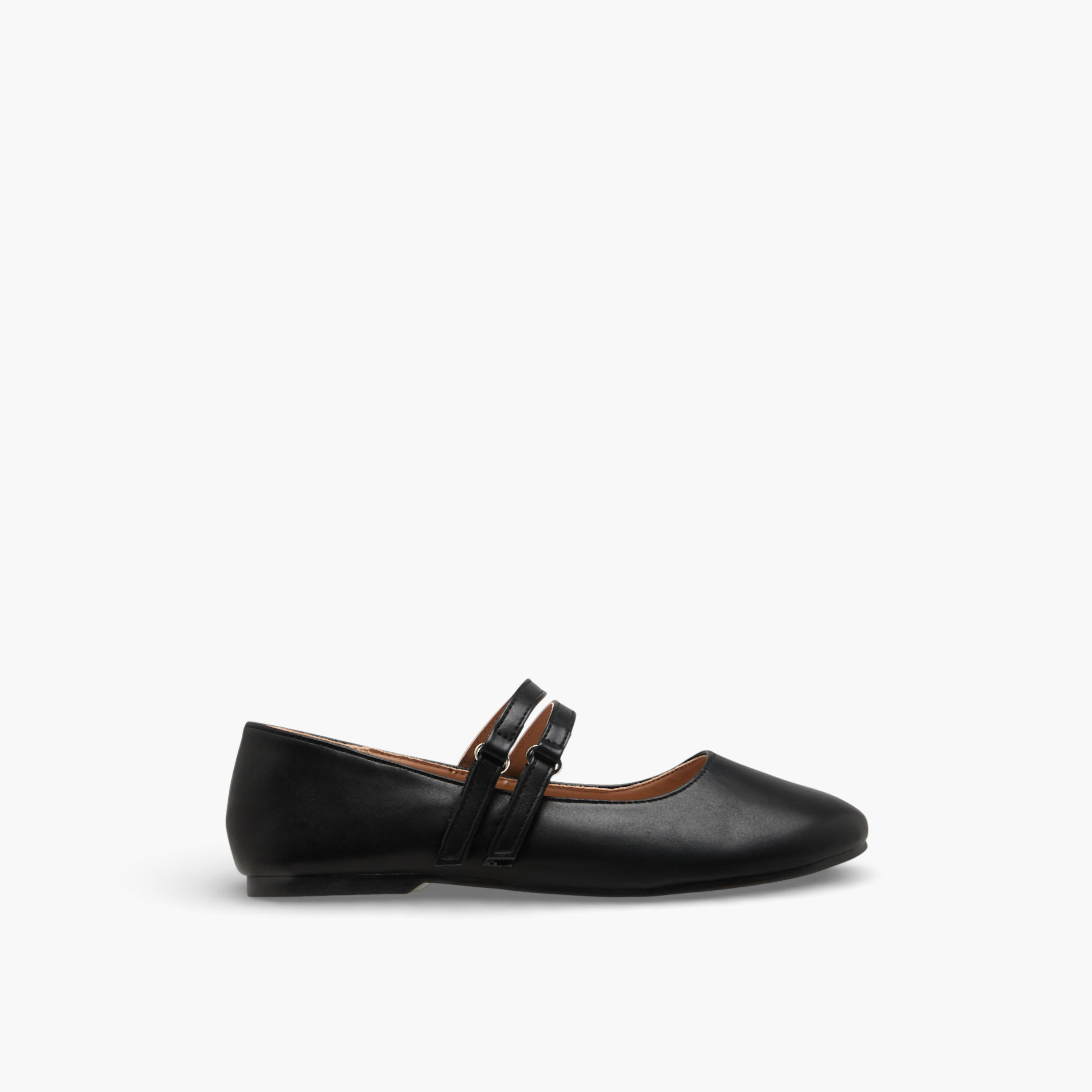 حذاء ماري جين بشريط إغلاق لاصق للبنات من ليتل ميسي-girls-shoes-maryjanes-image-3