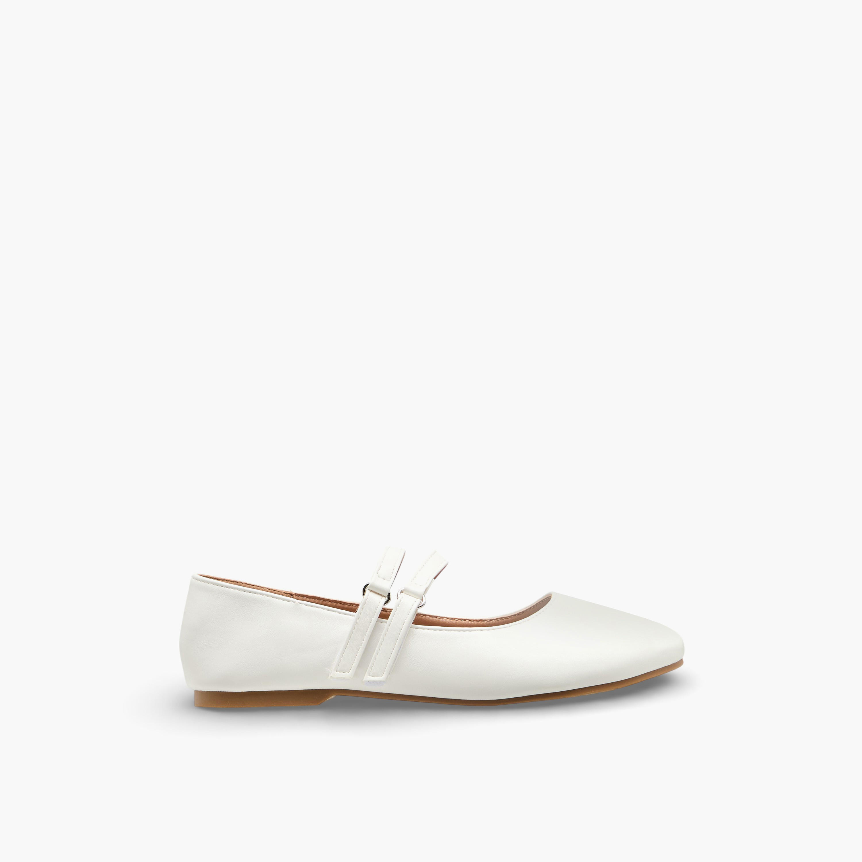 حذاء ماري جين بشريط إغلاق لاصق للبنات من ليتل ميسي-girls-shoes-maryjanes-image-3