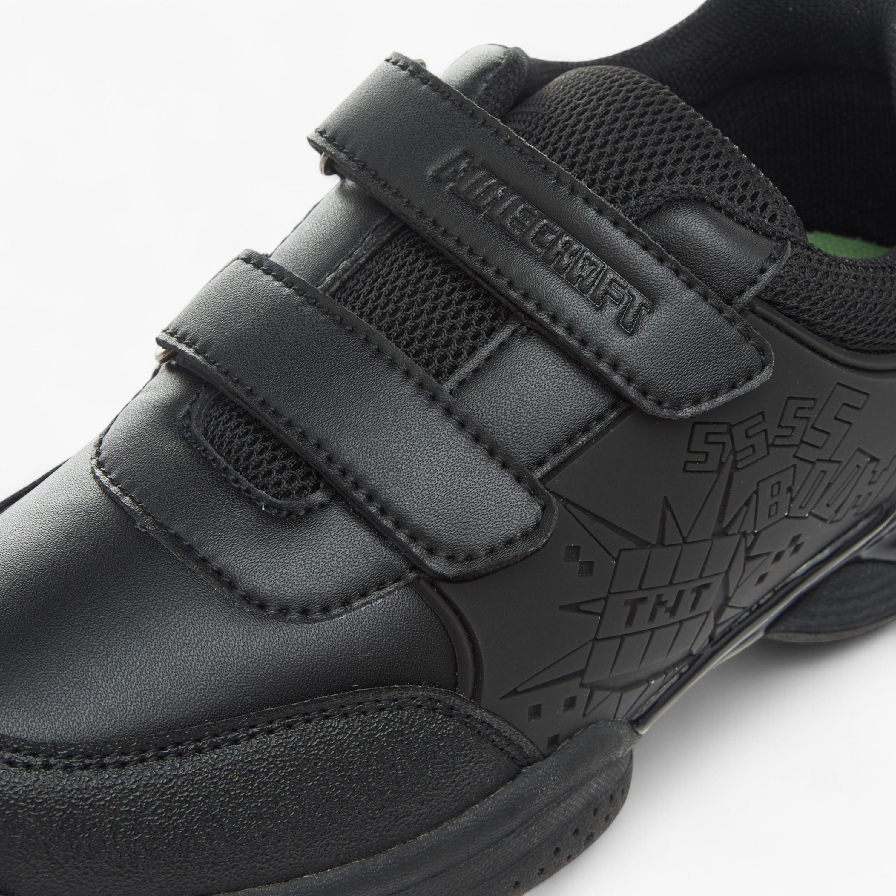 حذاء مدرسي متعدد التصاميم بشريط إغلاق لاصق من ماينكرافت-boys-shoes-schoolshoes-image-4