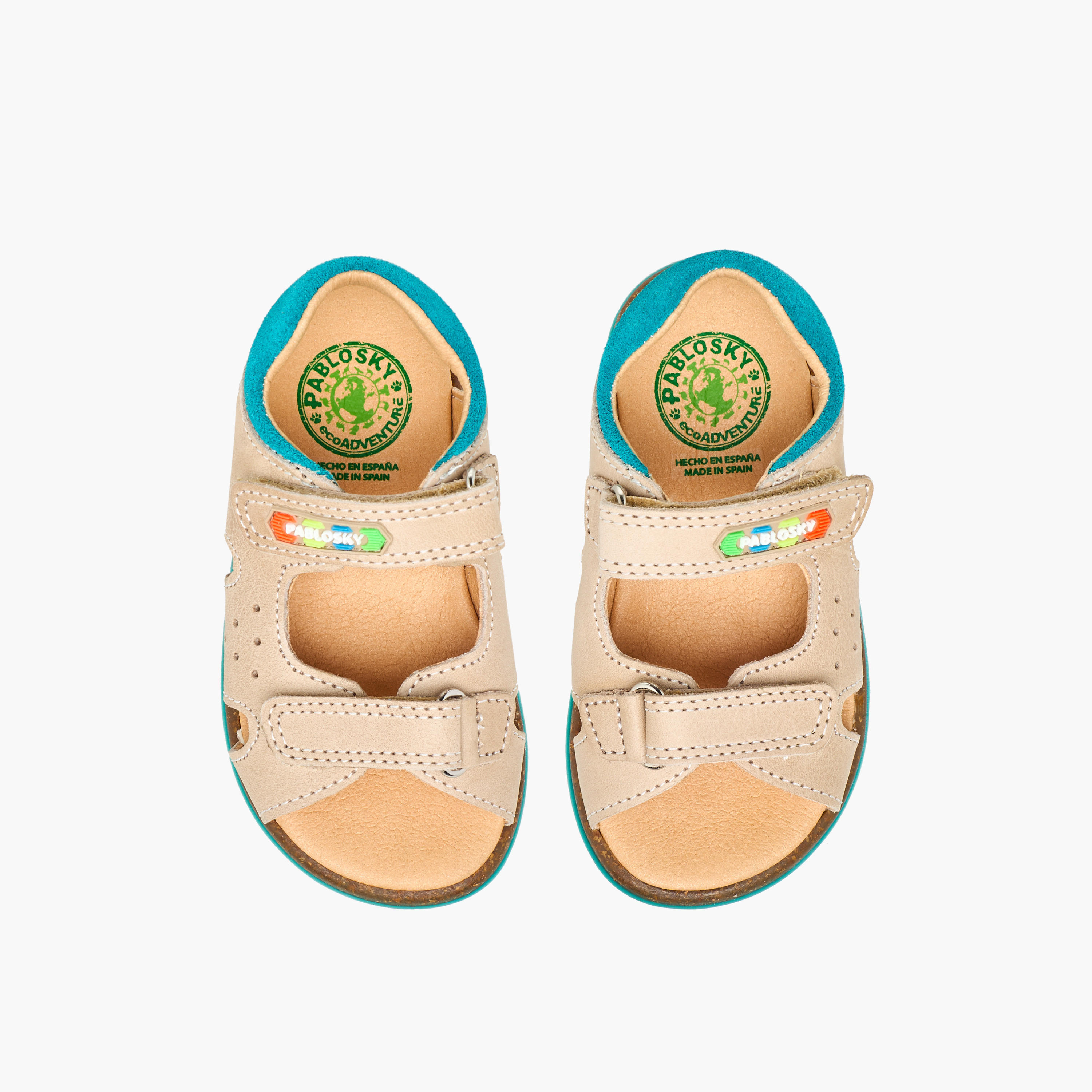 Pablosky Sandals with Hook & Loop Closure-baby-boys-shoes-sandals-image-1