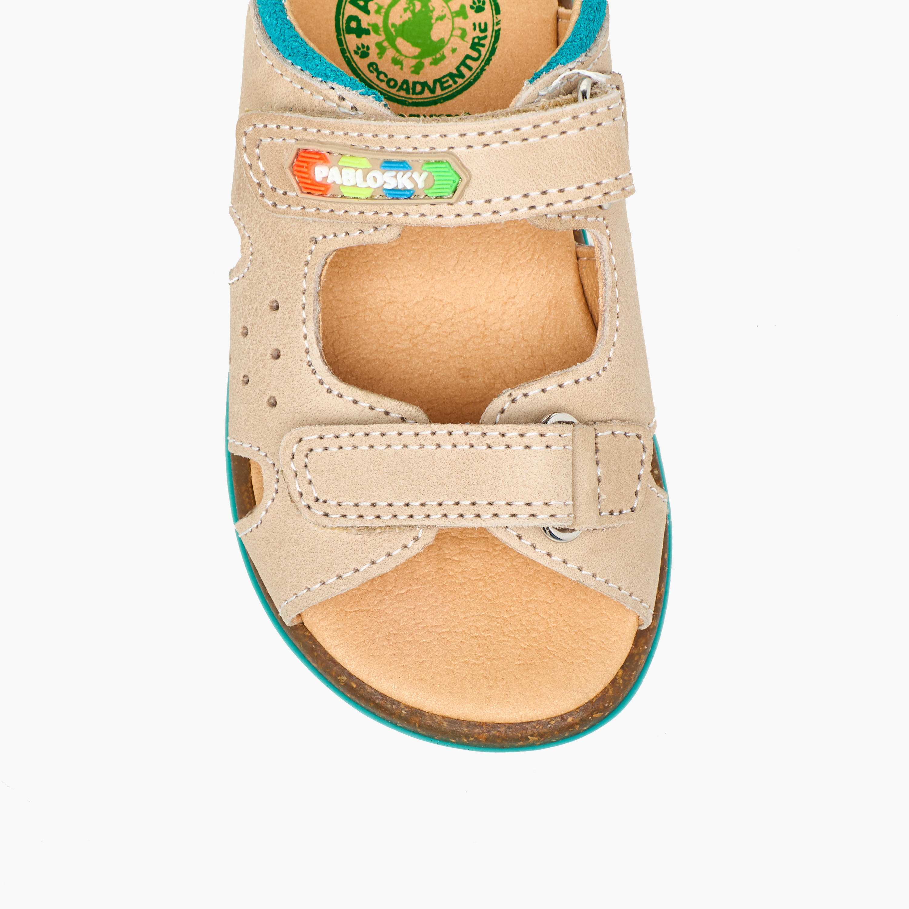 Pablosky Sandals with Hook & Loop Closure-baby-boys-shoes-sandals-image-3