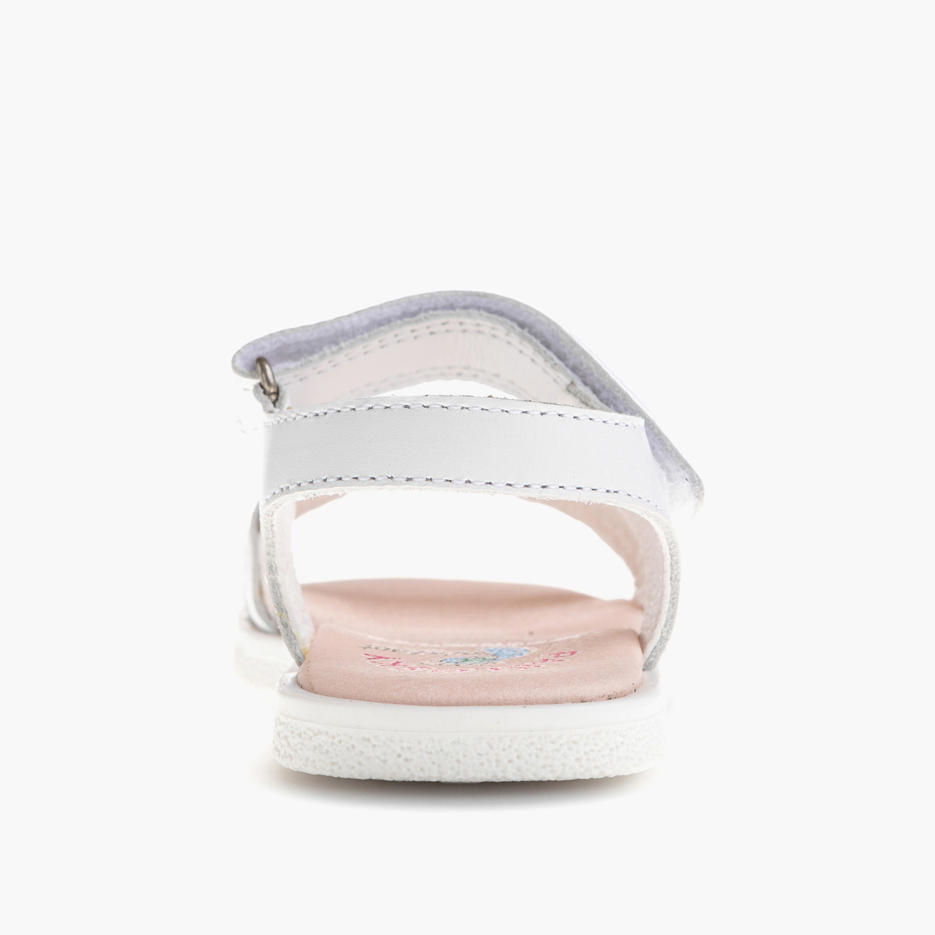 Pablosky Girls' Strappy Sandals with Hook and Loop Closure-baby-girls-shoes-sandals-image-3