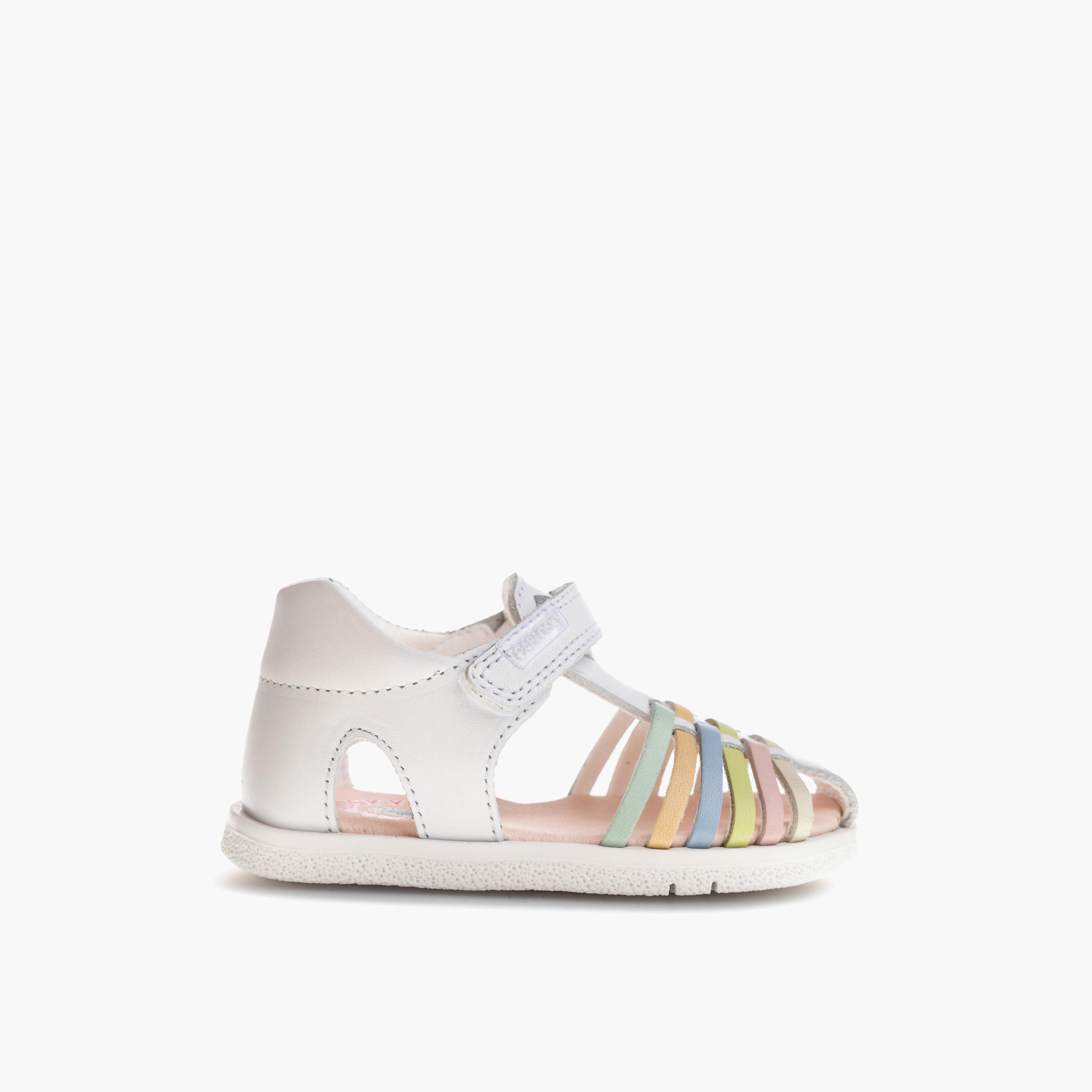 Pablosky Girls' Sandals with Hook and Loop Closure - 054900-baby-girls-shoes-sandals-image-2
