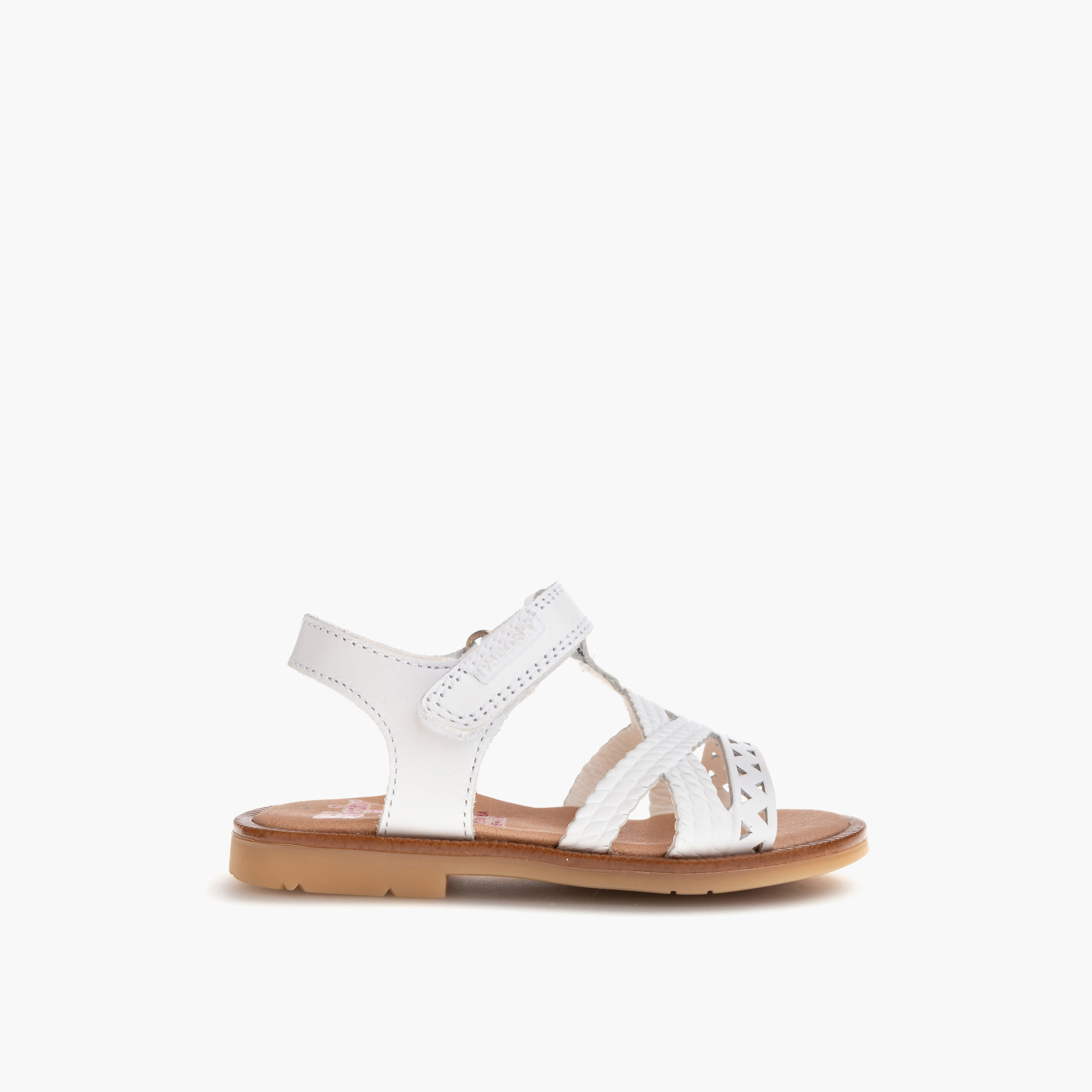 Pablosky Girls' Sandals with Hook and Loop Closure - 056400-baby-girls-shoes-sandals-image-2