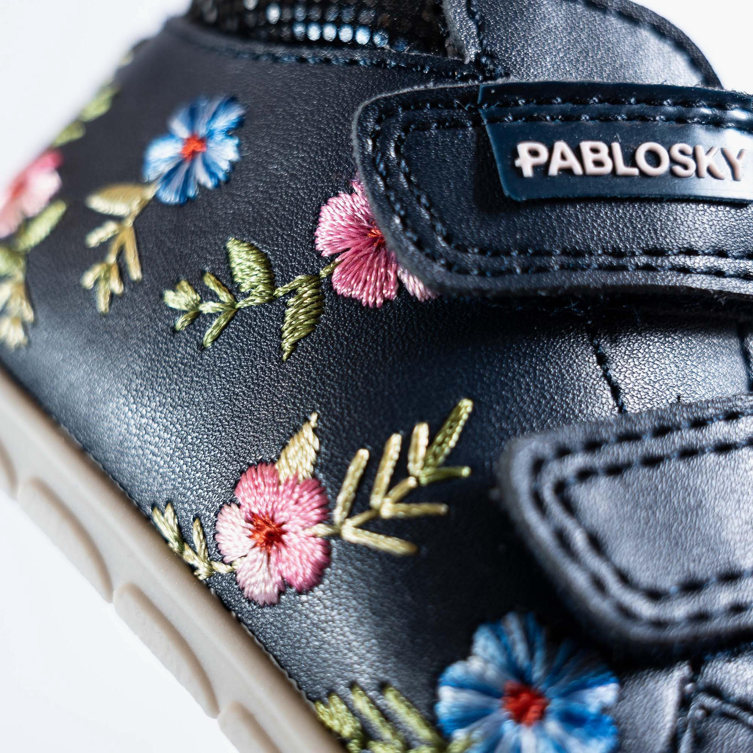 حذاء سنيكرز برقبة مرتفعة وشريط إغلاق للبنات من بابلوسكي - 059725-baby-girls-shoes-closedshoes-image-7