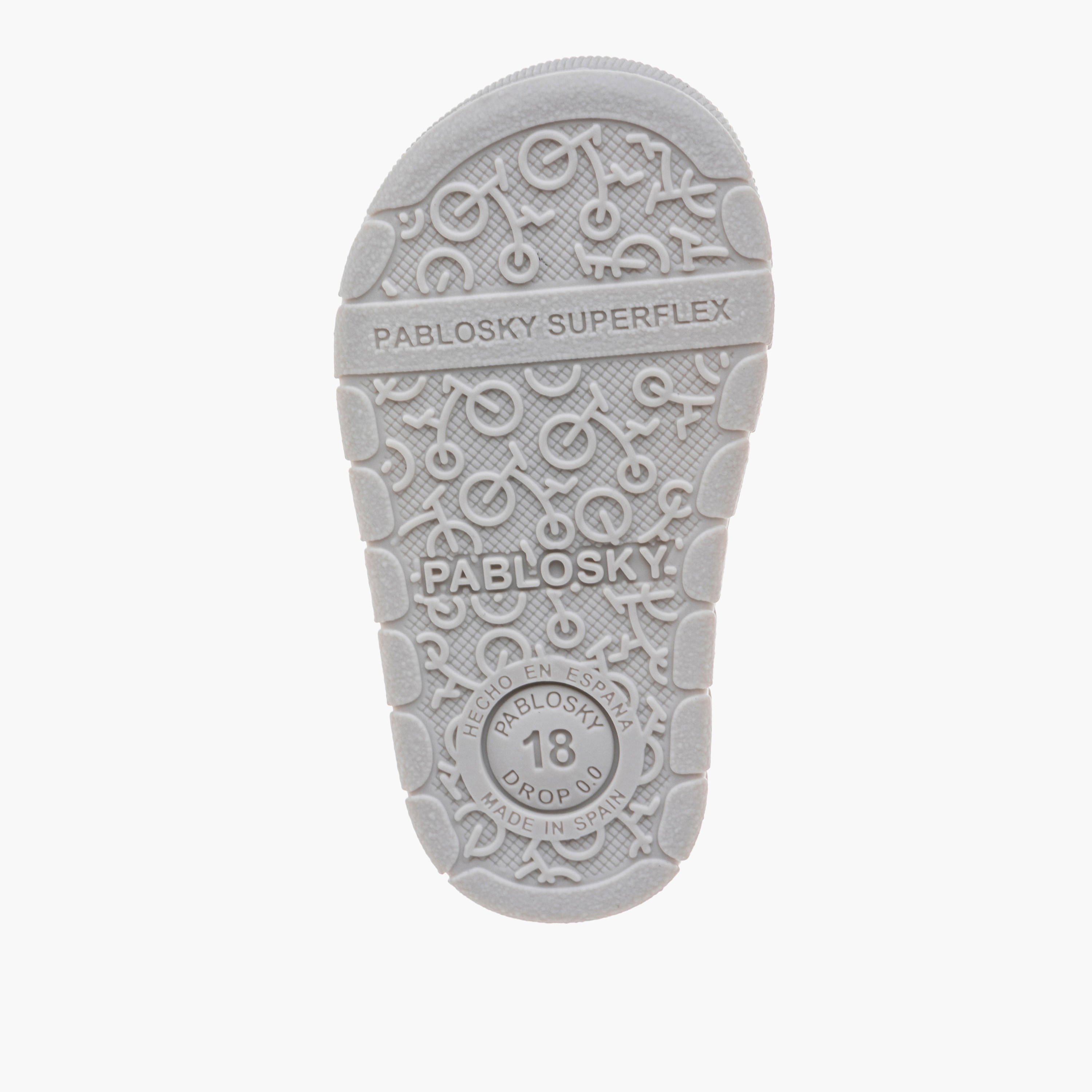 حذاء سنيكرز برقبة مرتفعة وشريط إغلاق للبنات من بابلوسكي - 059725-baby-girls-shoes-closedshoes-image-9