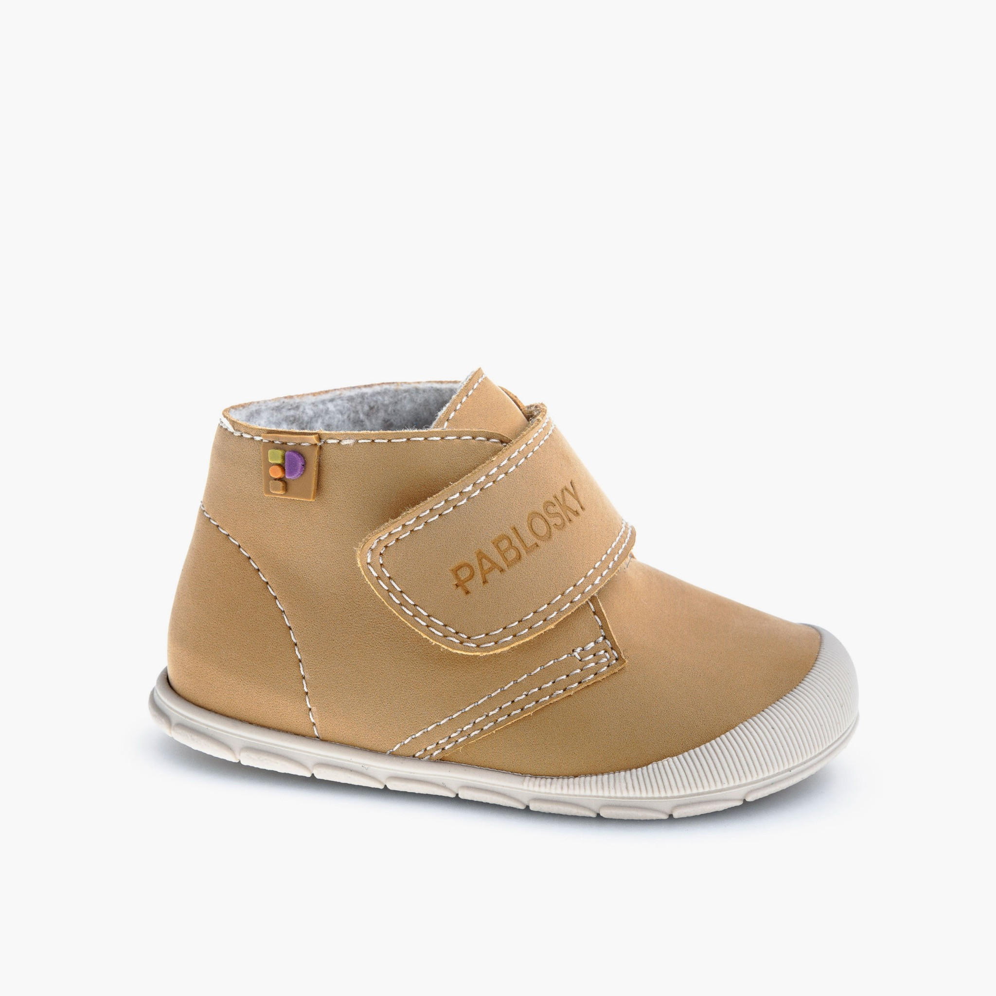 Pablosky Infant Shoes with Hook & Loop Closure-baby-boys-shoes-closedshoes-image-7