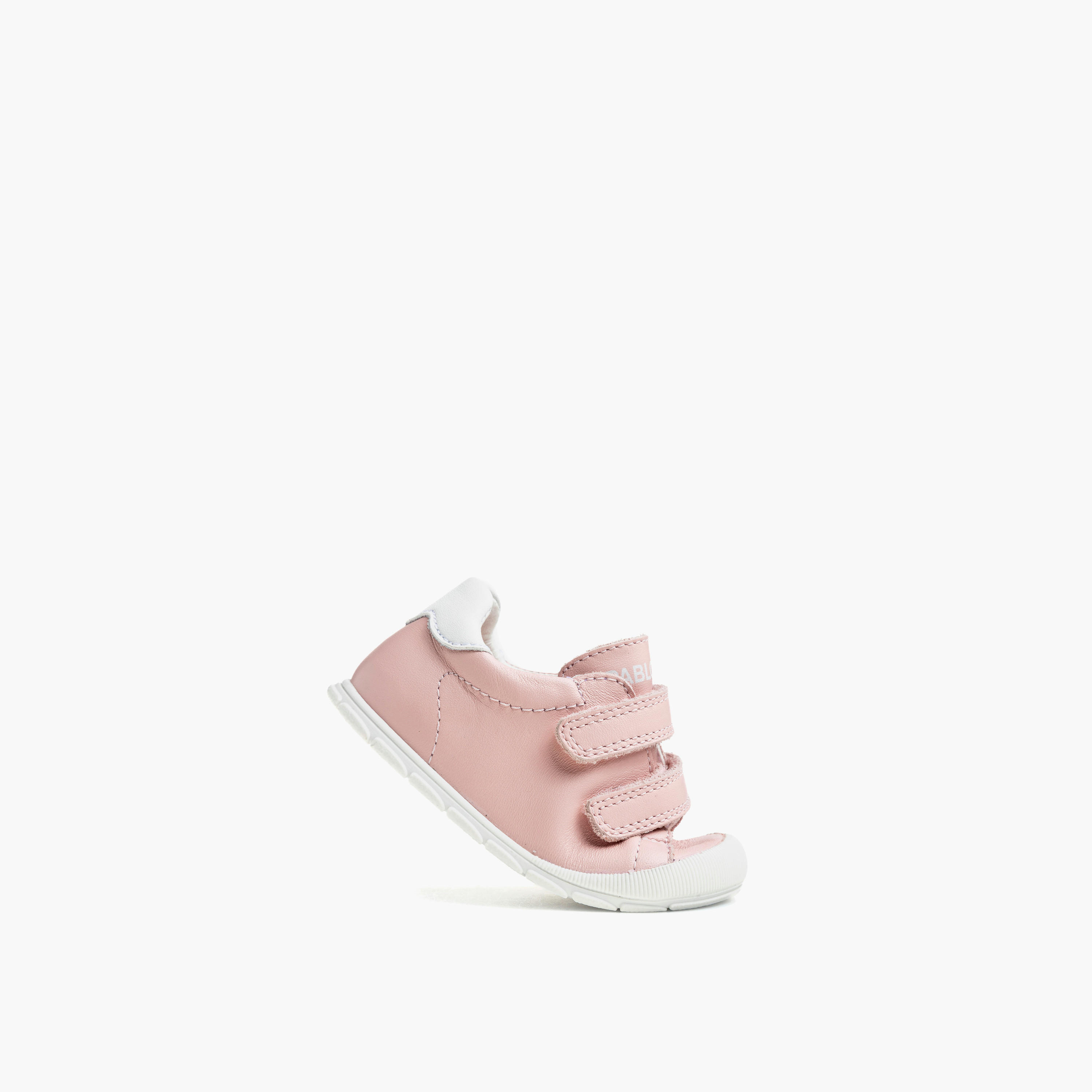 أبوات بشريط إغلاق لاصق وتفاصيل حياكة من بابلوسكي-baby-girls-shoes-closedshoes-image-4