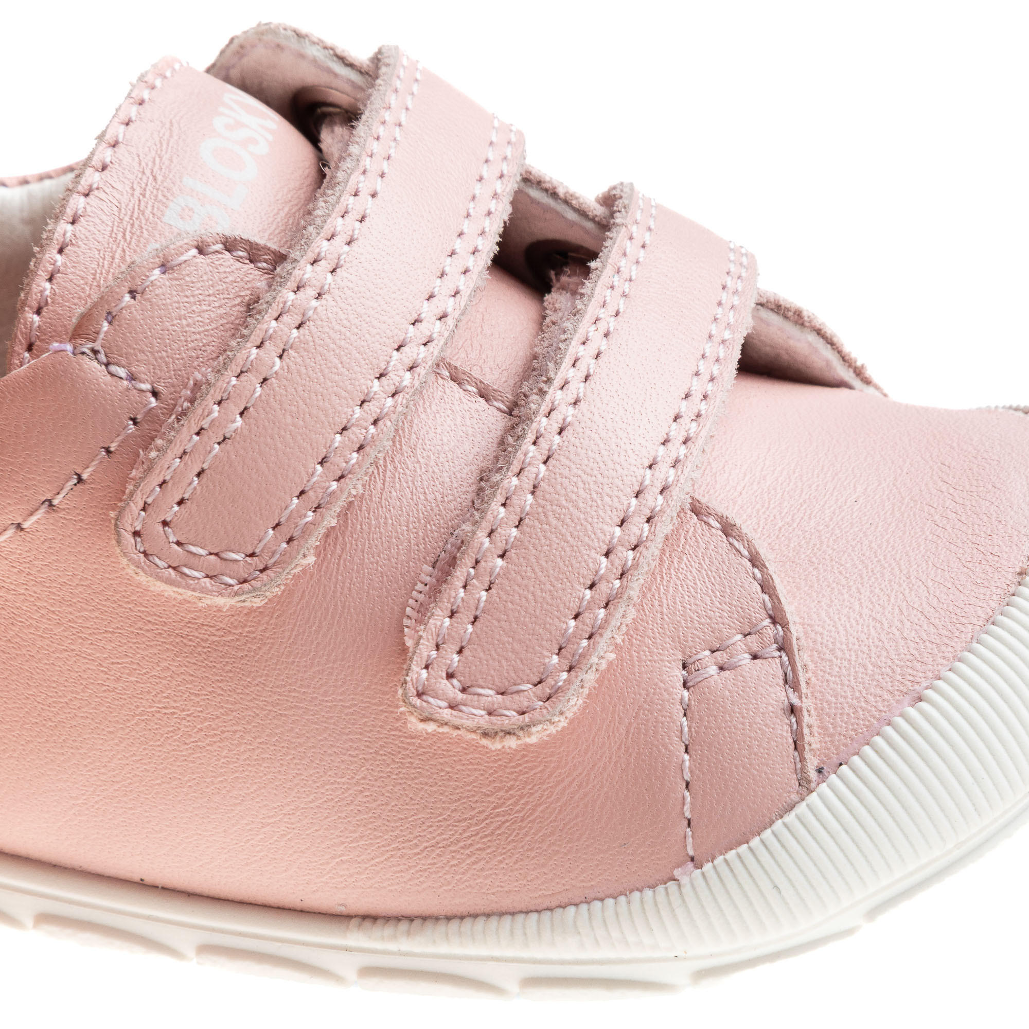 أبوات بشريط إغلاق لاصق وتفاصيل حياكة من بابلوسكي-baby-girls-shoes-closedshoes-image-6