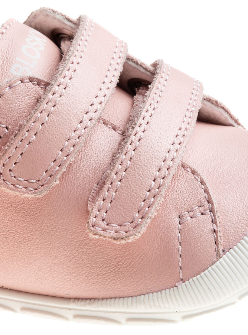 أبوات بشريط إغلاق لاصق وتفاصيل حياكة من بابلوسكي-baby-girls-shoes-closedshoes-image-6