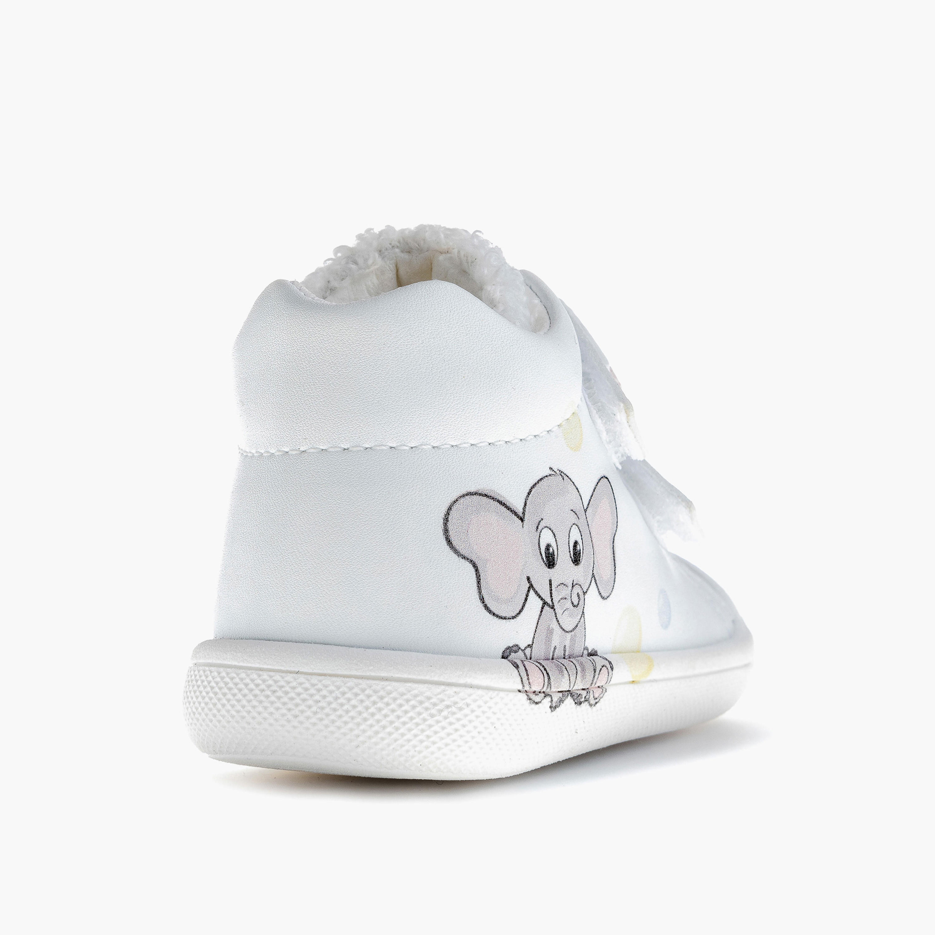 حذاء سنيكرز برقبة عالية وشريط إغلاق لاصق للبنات من بابلوسكي-baby-girls-shoes-closedshoes-image-3