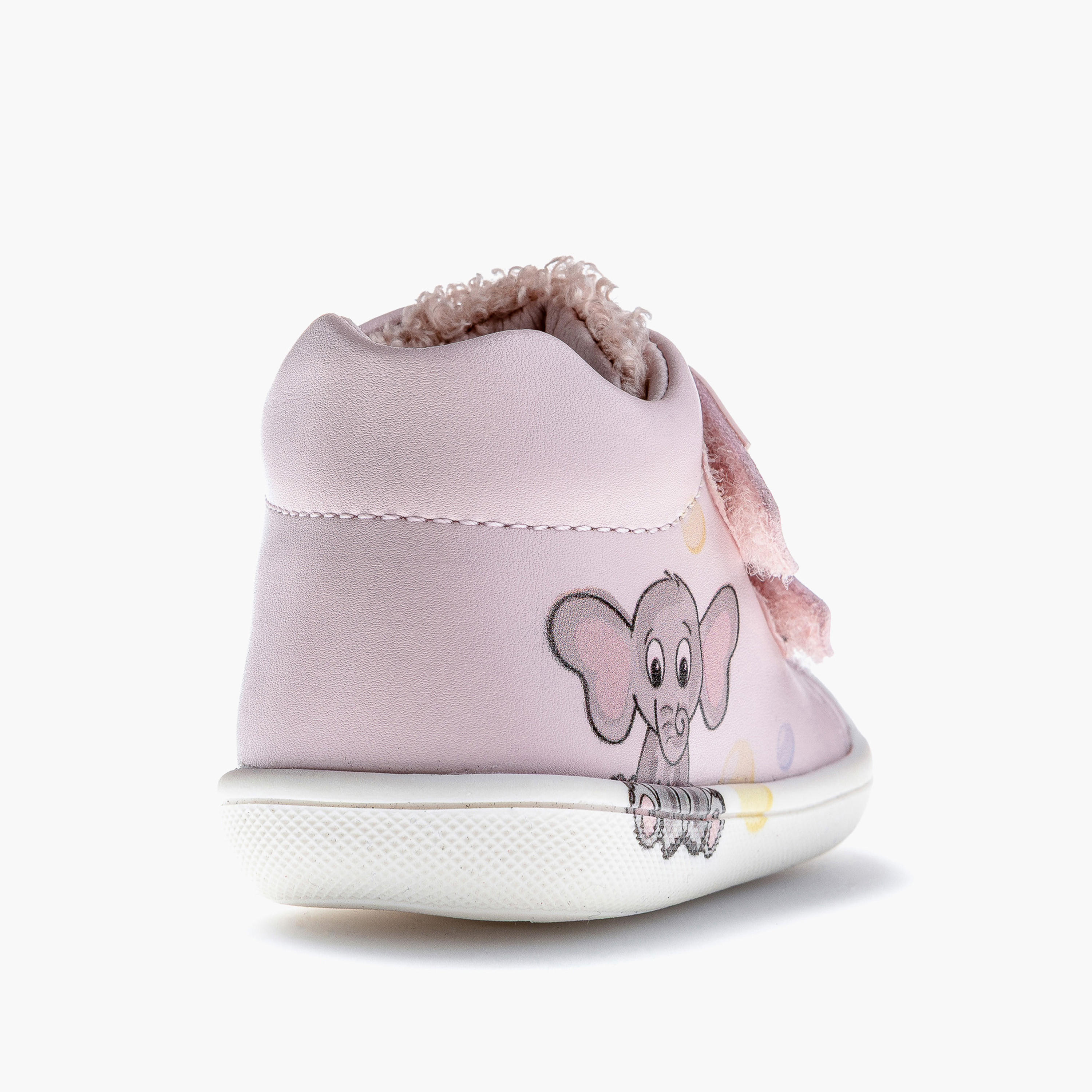 حذاء سنيكرز برقبة عالية وشريط إغلاق لاصق للبنات من بابلوسكي-baby-girls-shoes-closedshoes-image-3