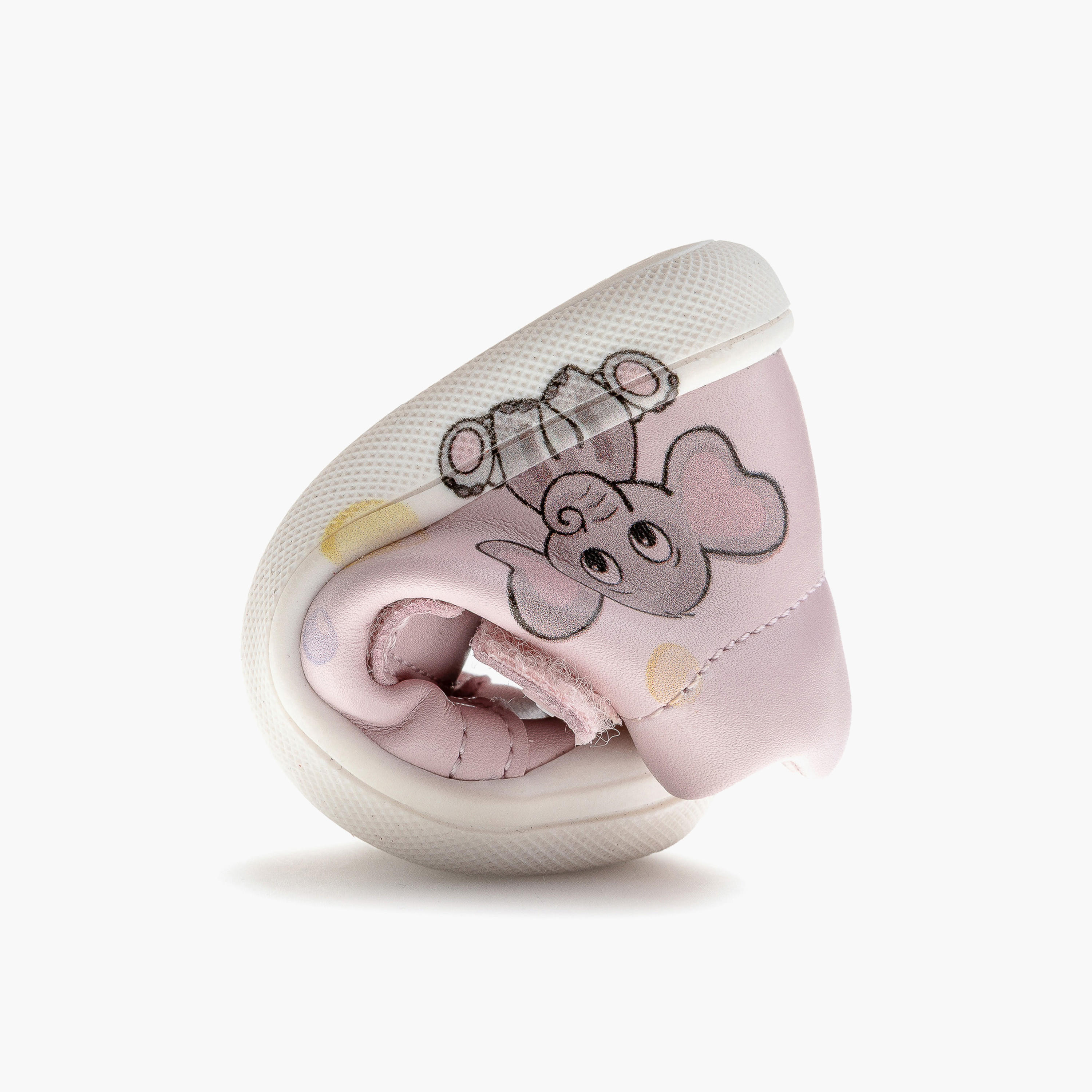 حذاء سنيكرز برقبة عالية وشريط إغلاق لاصق للبنات من بابلوسكي-baby-girls-shoes-closedshoes-image-6
