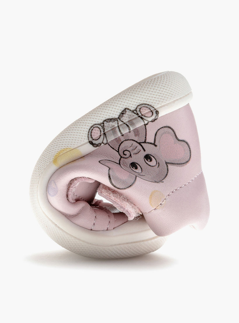 حذاء سنيكرز برقبة عالية وشريط إغلاق لاصق للبنات من بابلوسكي-baby-girls-shoes-closedshoes-image-6