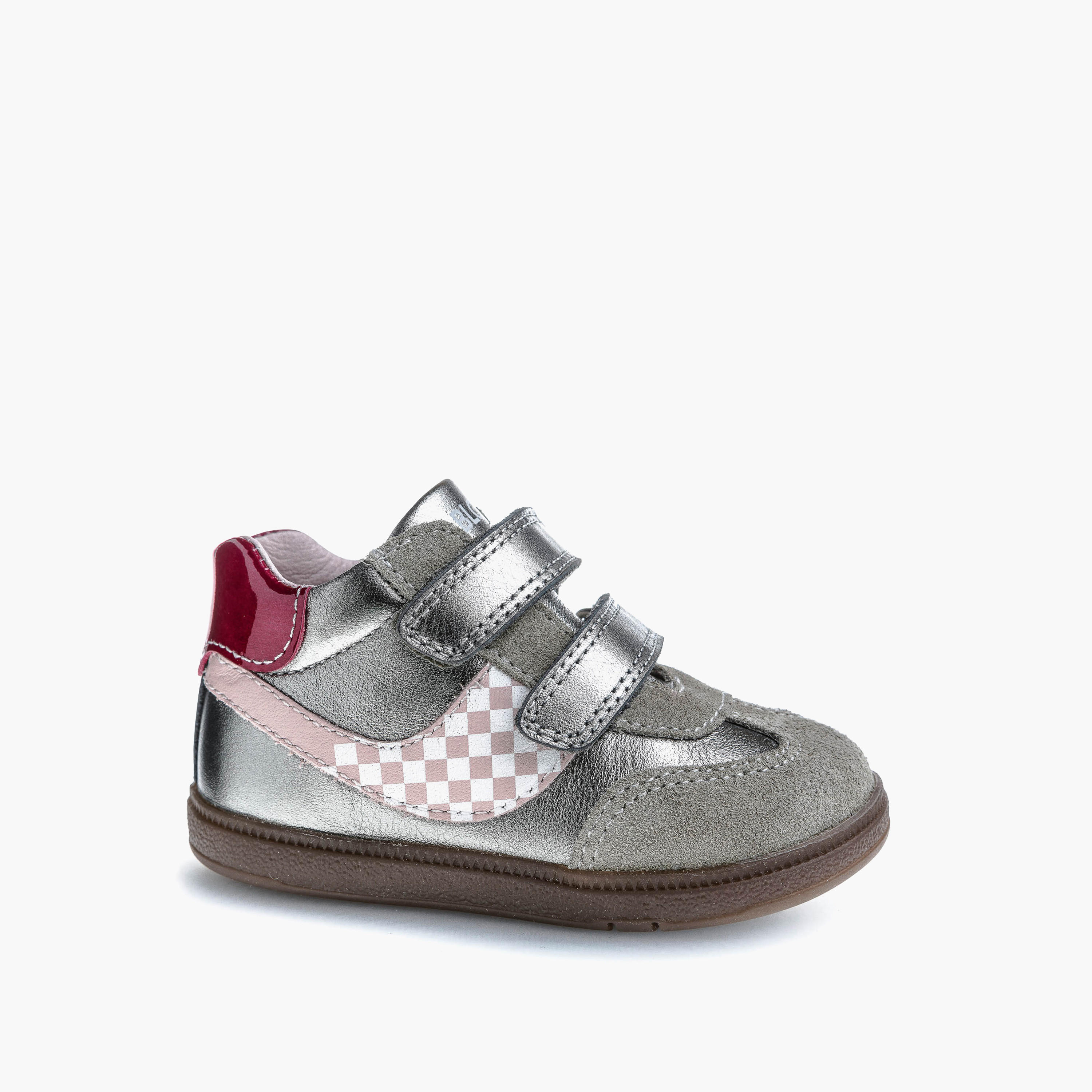Pablosky Girls' High Top Sneakers with Hook and Loop Closure - 062750-baby-girls-shoes-closedshoes-image-1