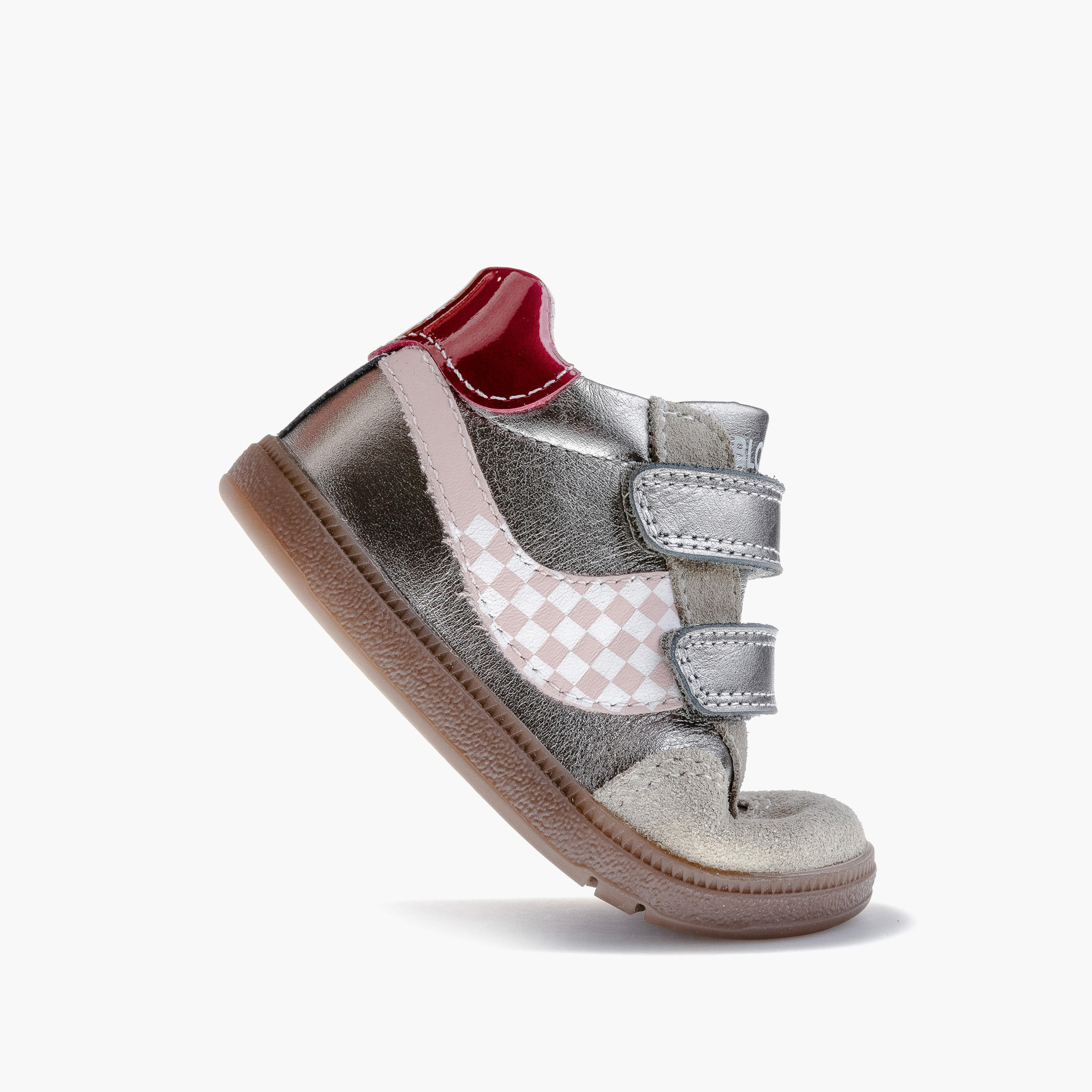 Pablosky Girls' High Top Sneakers with Hook and Loop Closure - 062750-baby-girls-shoes-closedshoes-image-5