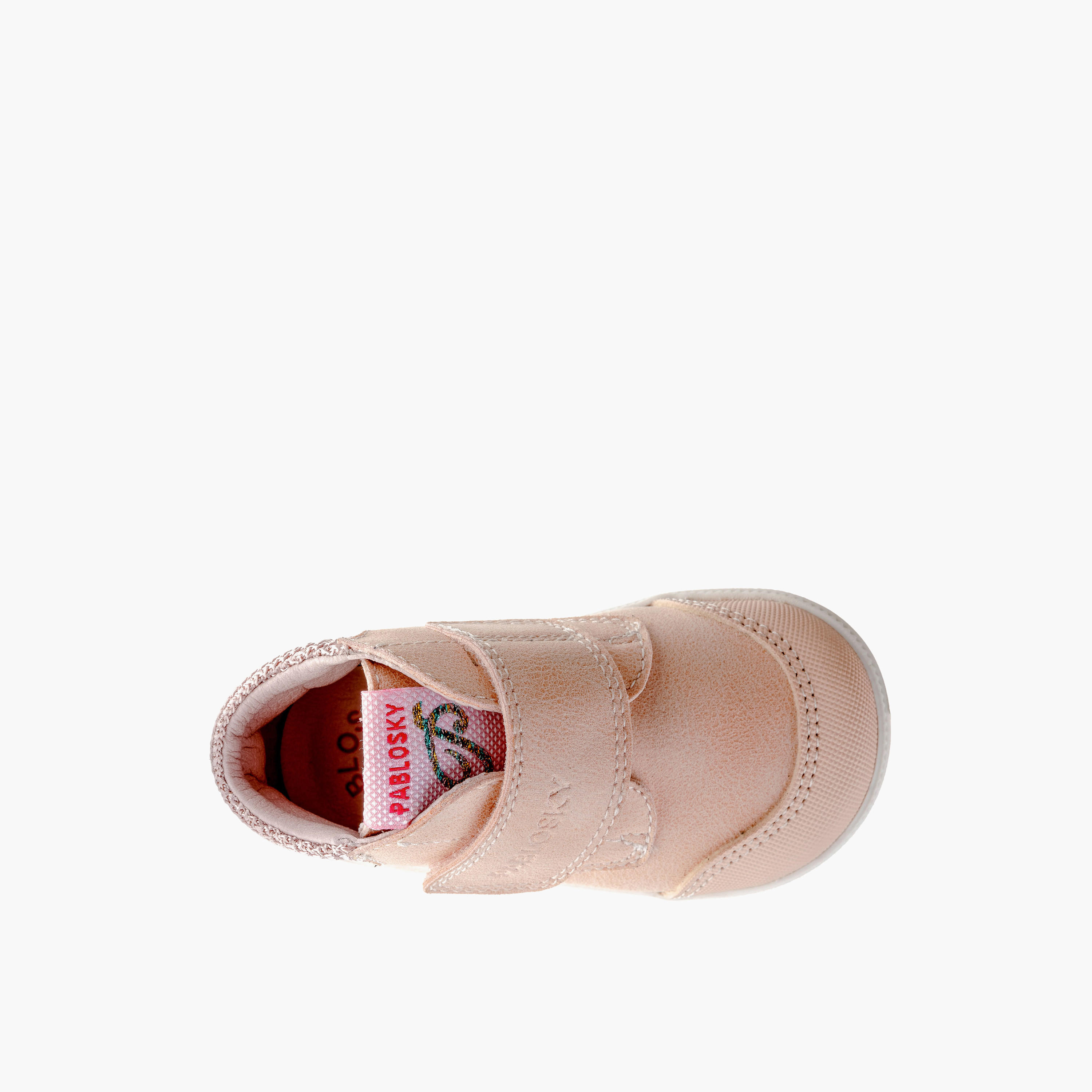 Pablosky Girls' Sneakers with Hook and Loop Closure - 062871-I-baby-girls-shoes-closedshoes-image-4