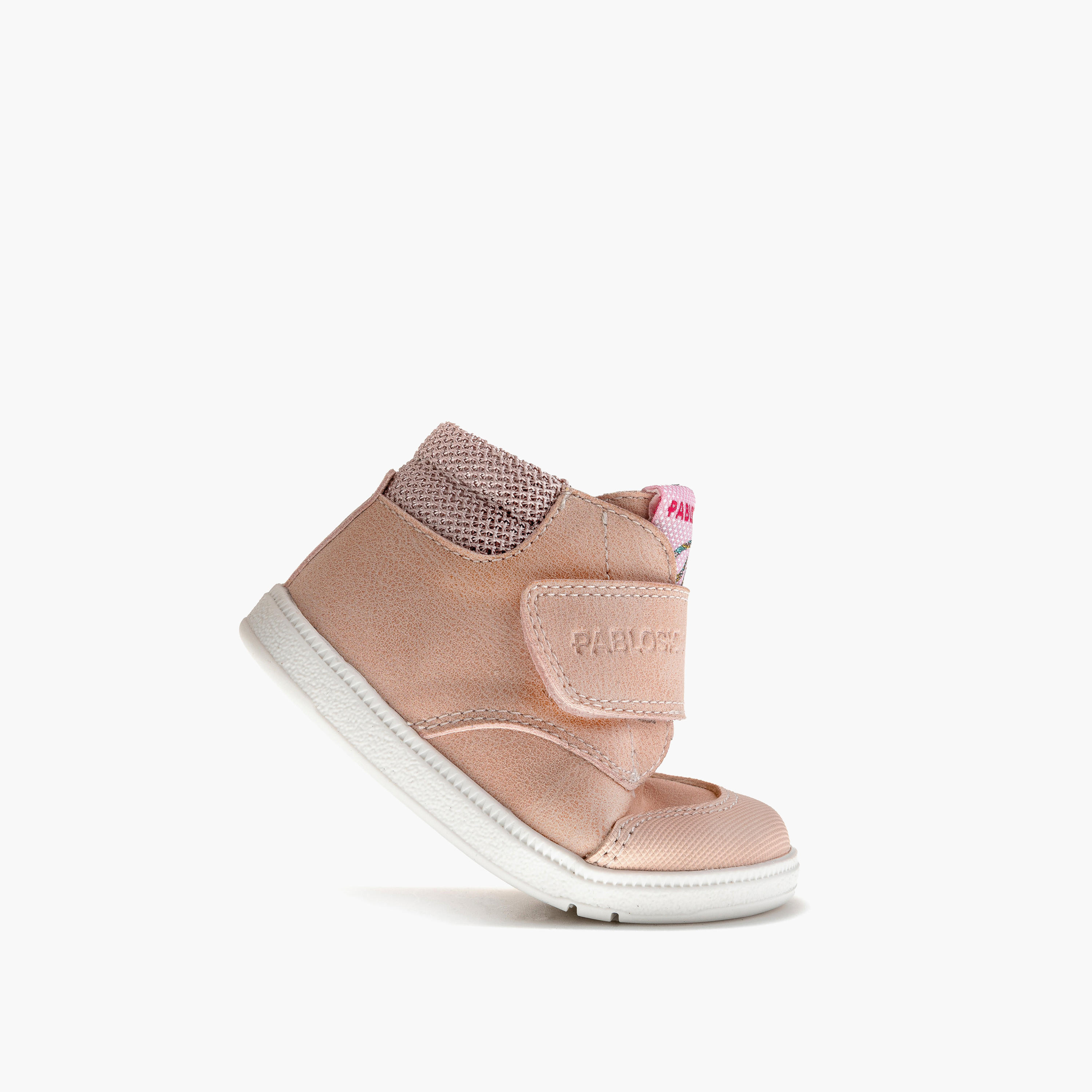 Pablosky Girls' Sneakers with Hook and Loop Closure - 062871-I-baby-girls-shoes-closedshoes-image-5