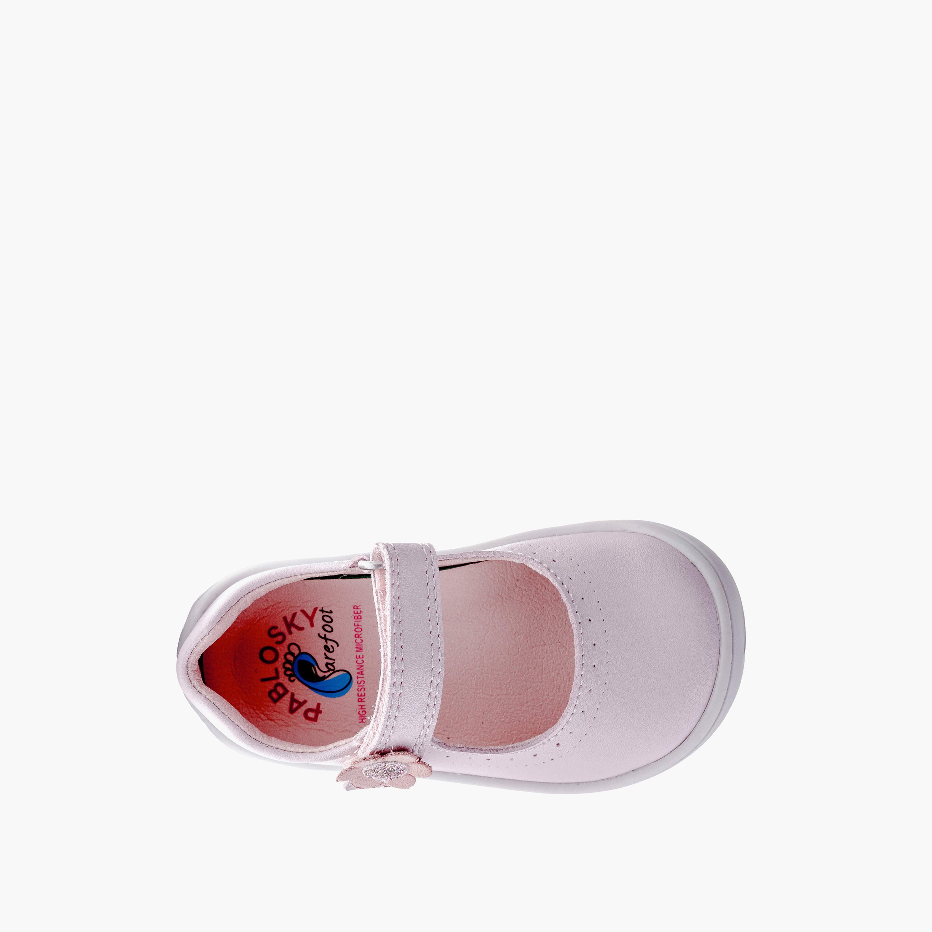 حذاء ماري جين بشريط إغلاق لاصق وزينة للبنات من بابلوسكي - 063575-baby-girls-shoes-closedshoes-image-4