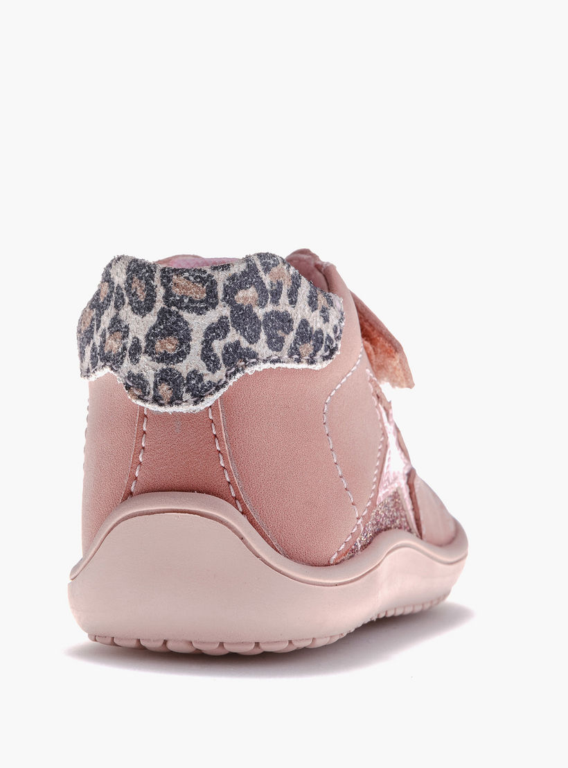 Pablosky Girls' Sneakers with Hook and Loop Closure - 064474-baby-girls-shoes-closedshoes-image-3
