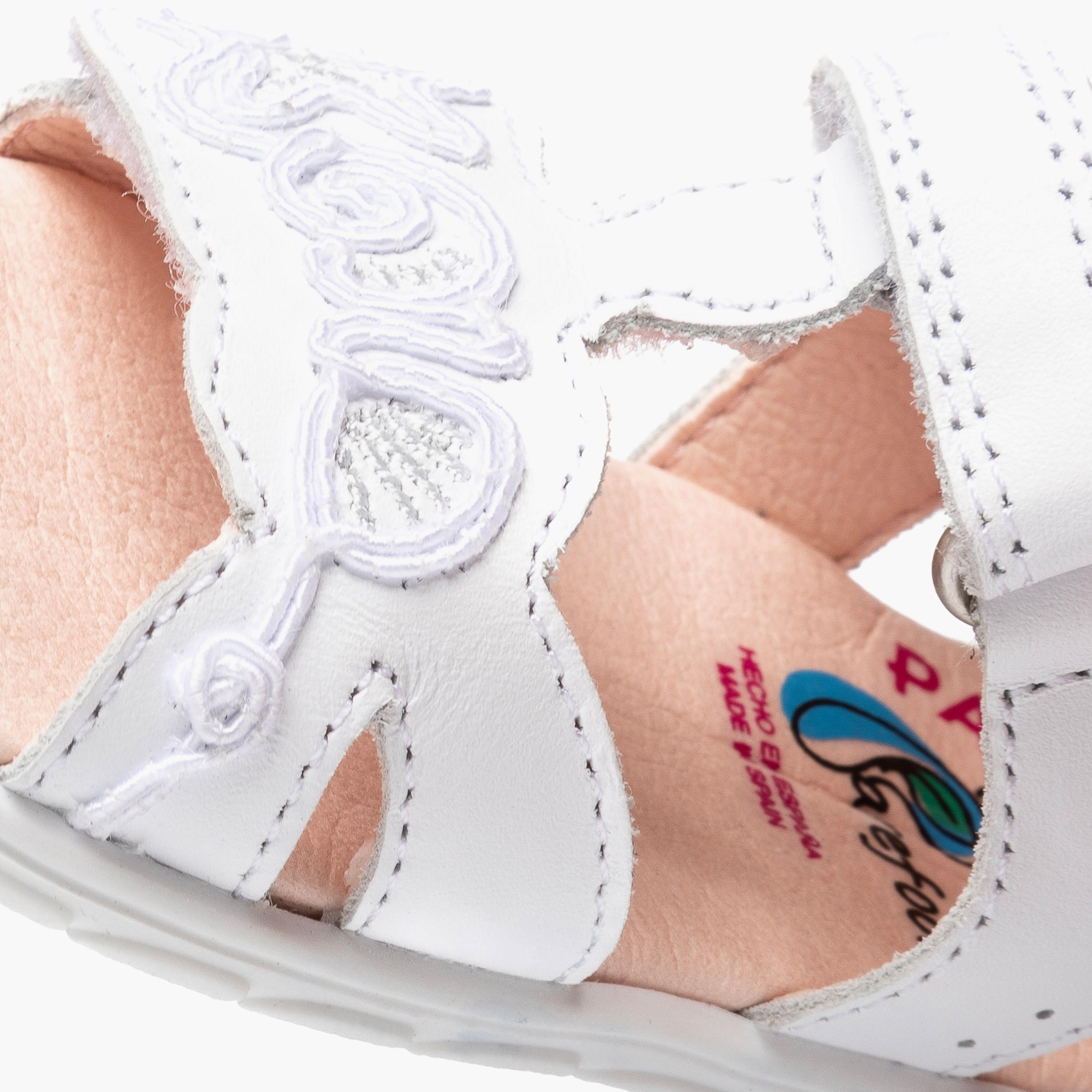 صندل جلد بأشرطة مع شريط إغلاق لاصق من بابلوسكي-baby-girls-shoes-sandals-image-7