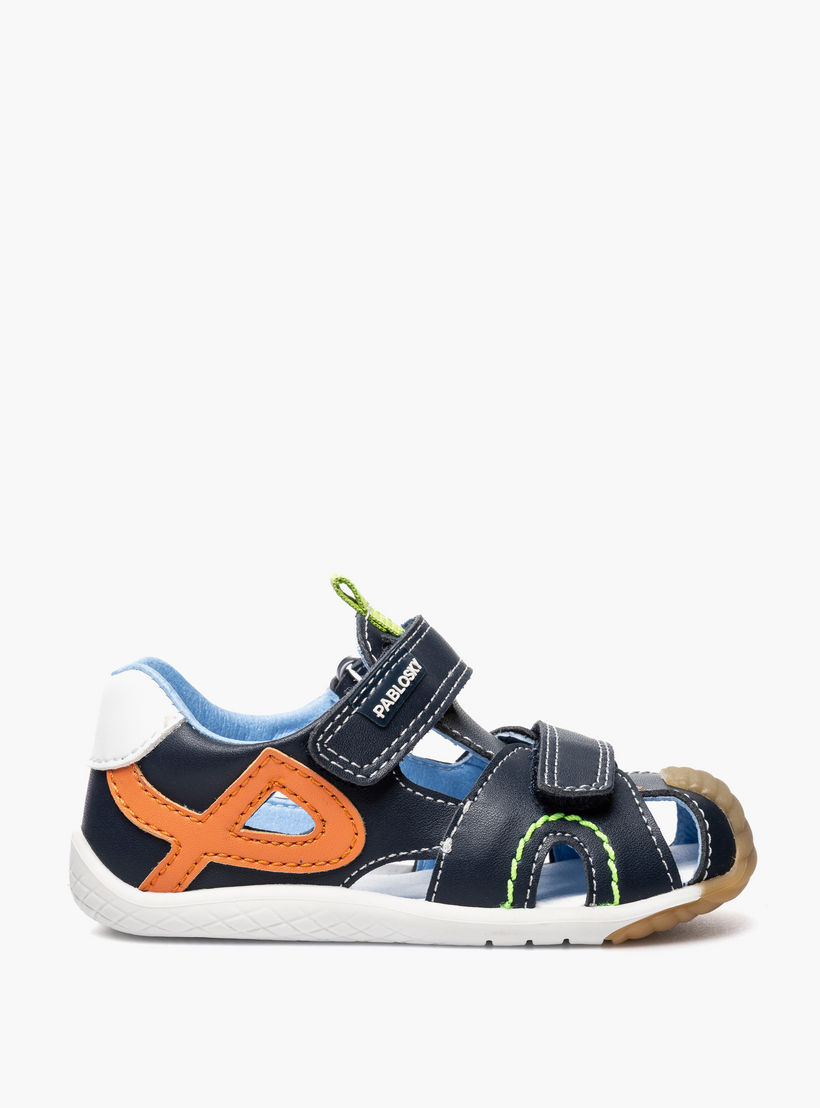 Pablosky Comfort Sandals with Hook & Loop Closure-baby-boys-shoes-sandals-image-2