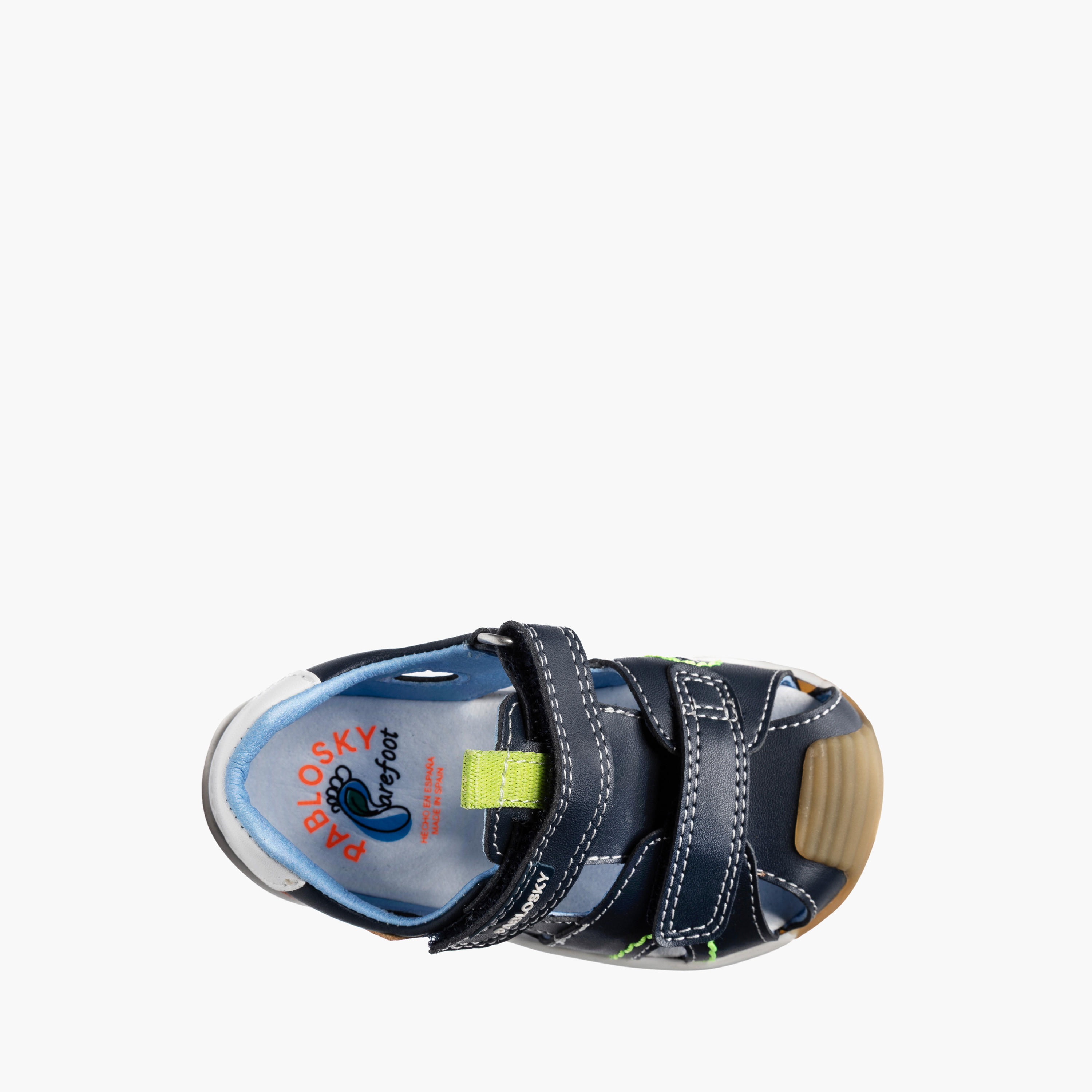 Pablosky Comfort Sandals with Hook & Loop Closure-baby-boys-shoes-sandals-image-4