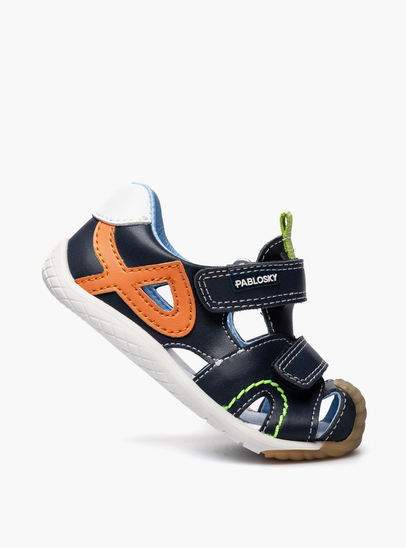 Pablosky Comfort Sandals with Hook & Loop Closure-baby-boys-shoes-sandals-image-5
