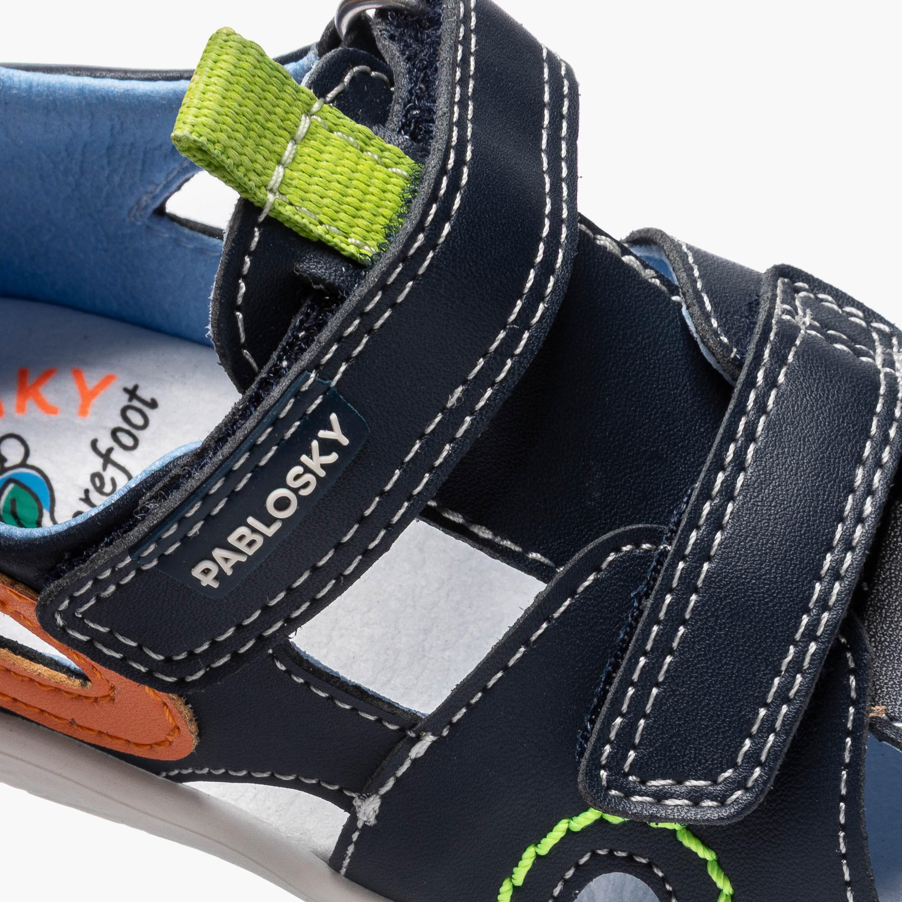 Pablosky Comfort Sandals with Hook & Loop Closure-baby-boys-shoes-sandals-image-7