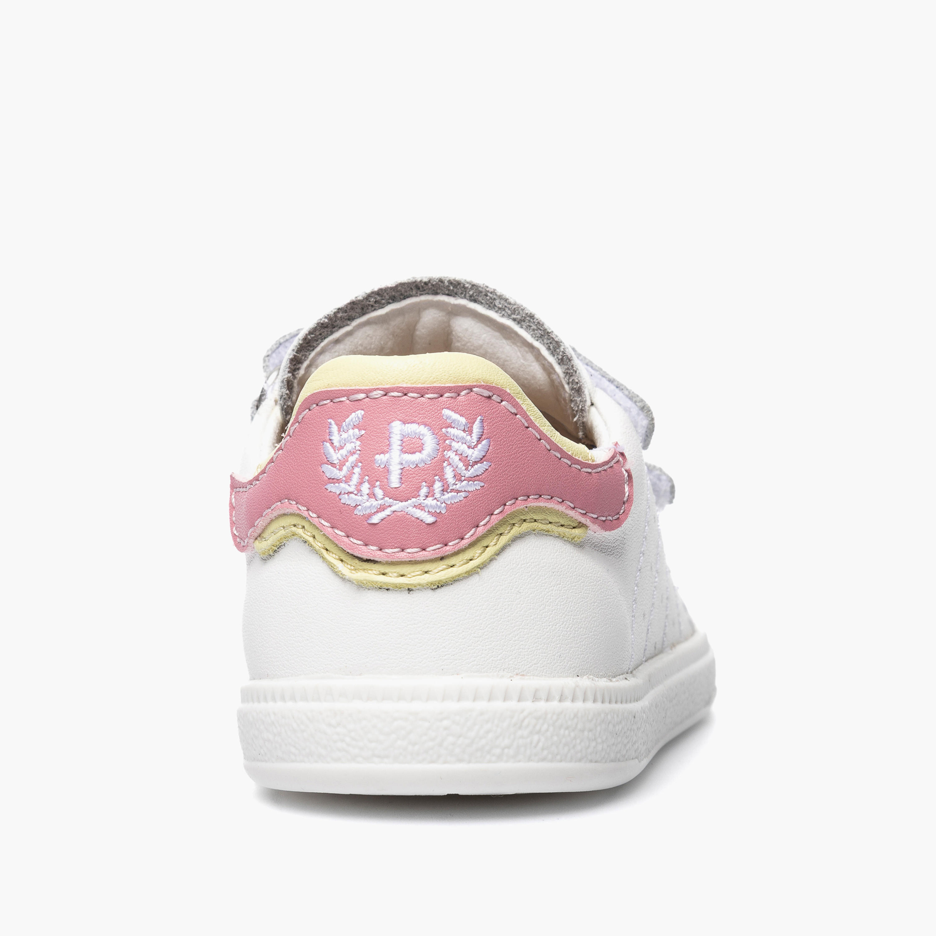 Pablosky Ankle Sneakers with Hook & Loop Closure-baby-girls-shoes-closedshoes-image-3