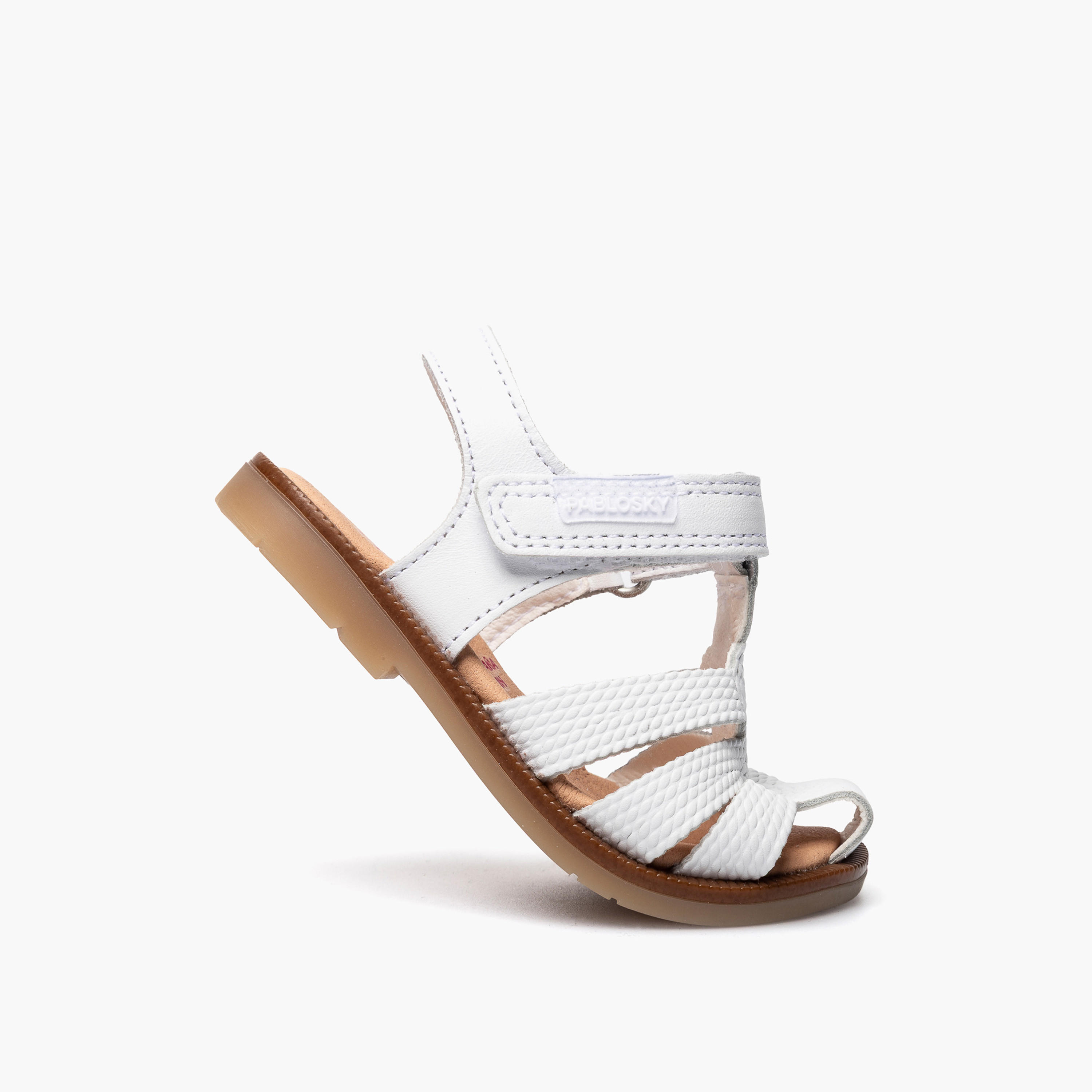 صندل مريح بشريط إغلاق لاصق من بابلوسكي-baby-girls-shoes-sandals-image-5