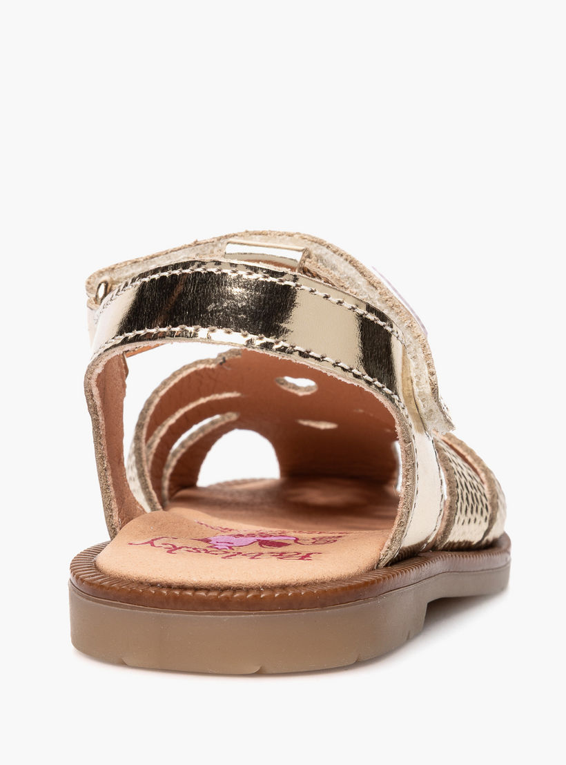 Pablosky Leather Comfort Sandals with Hook & Loop Closure-baby-girls-shoes-sandals-image-3