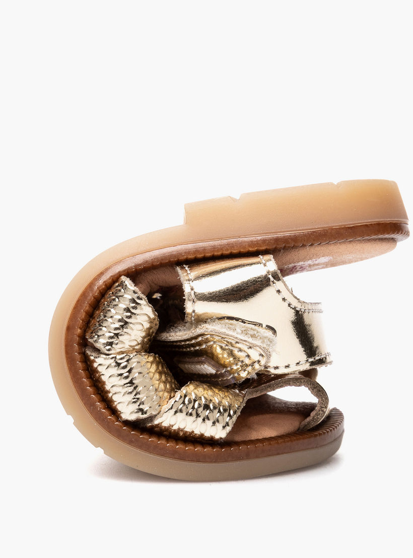 Pablosky Leather Comfort Sandals with Hook & Loop Closure-baby-girls-shoes-sandals-image-6