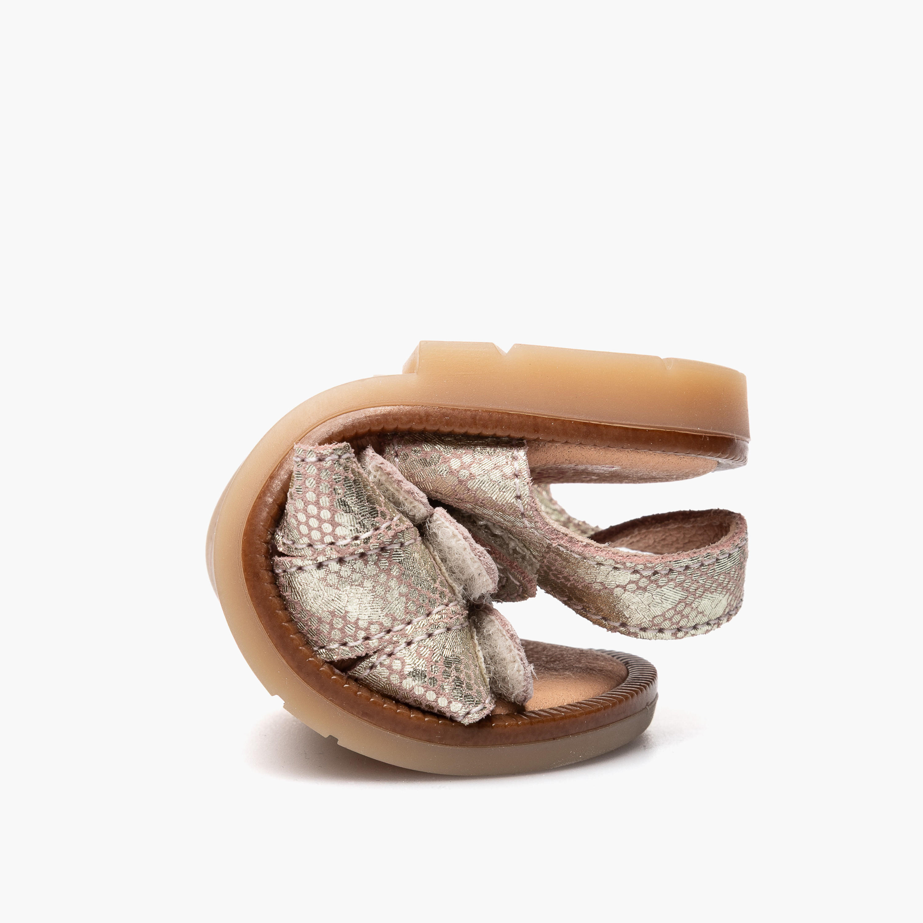 Pablosky Leather Strap Sandals with Hook & Loop Closure-baby-girls-shoes-sandals-image-6