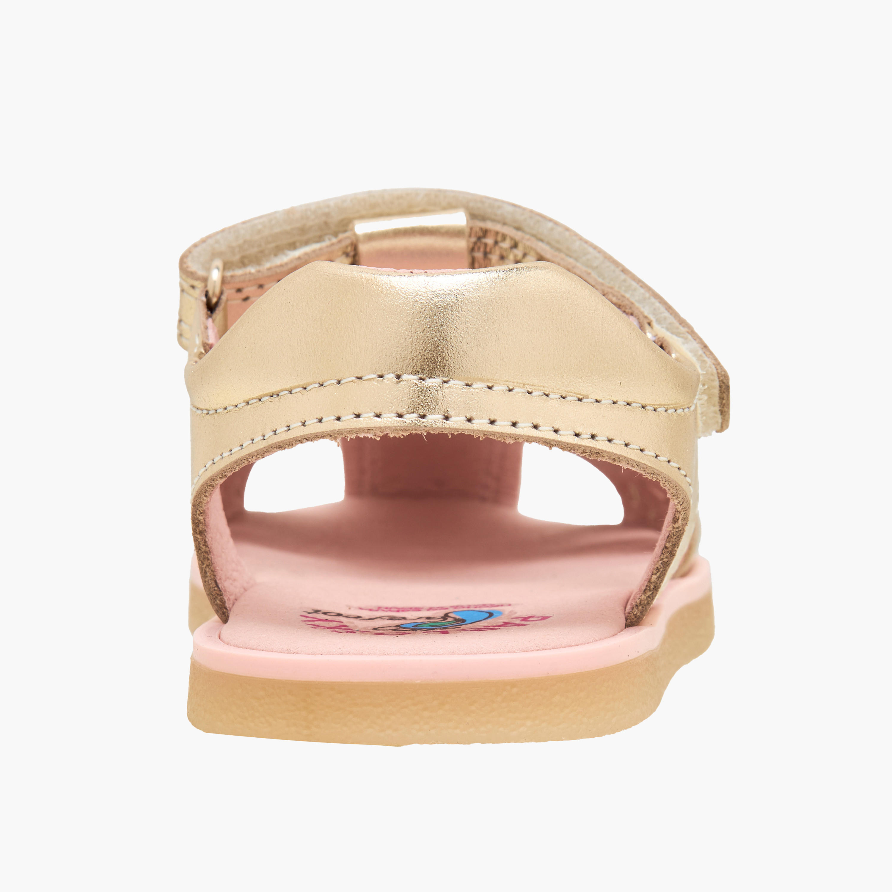 Pablosky Leather Hook & Loop Fisherman Strap Sandals-baby-girls-shoes-sandals-image-5