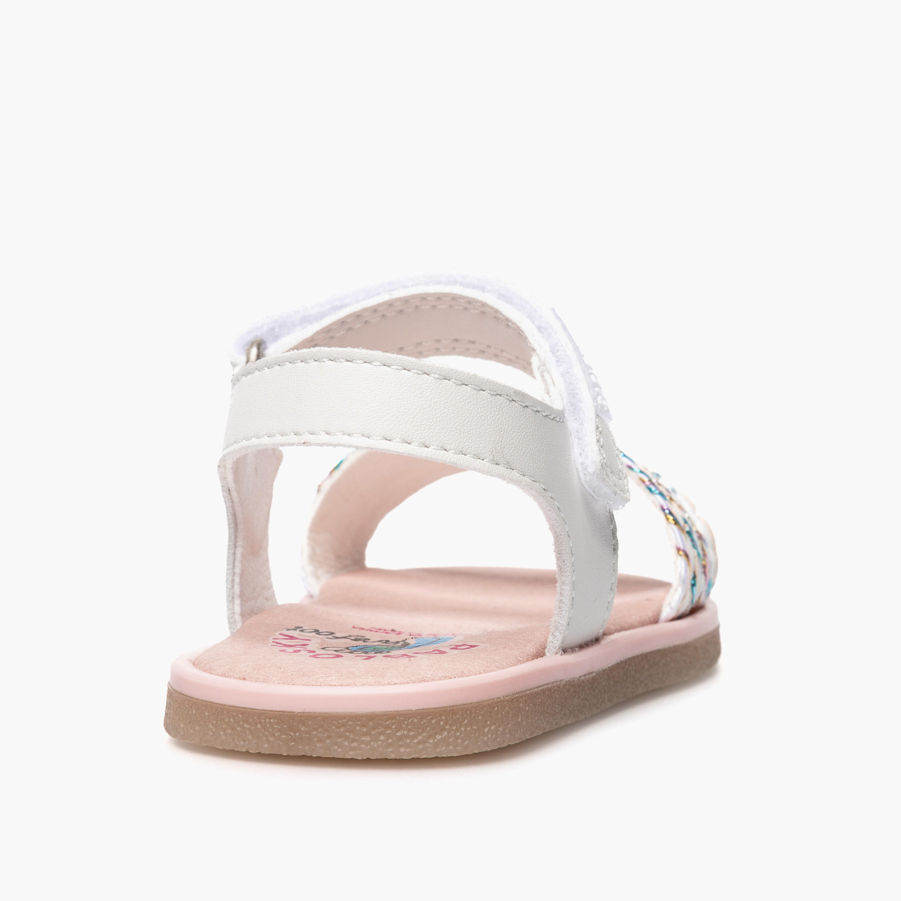 Pablosky Sandals with Hook and Loop Closure-baby-girls-shoes-sandals-image-3