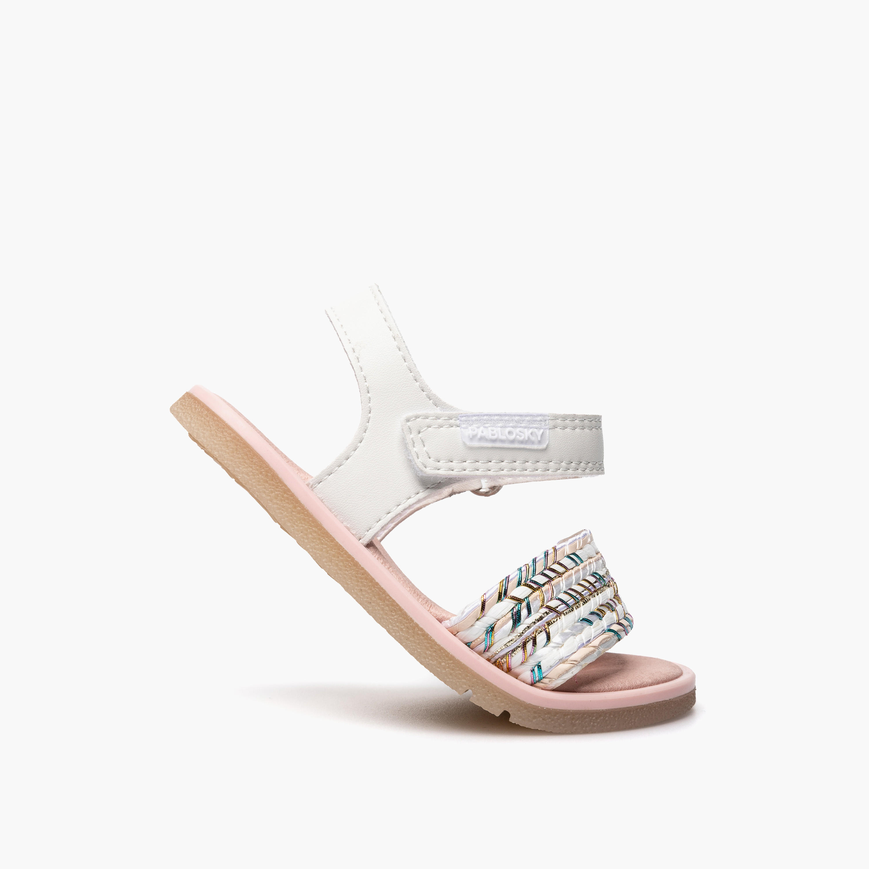 Pablosky Sandals with Hook and Loop Closure-baby-girls-shoes-sandals-image-5