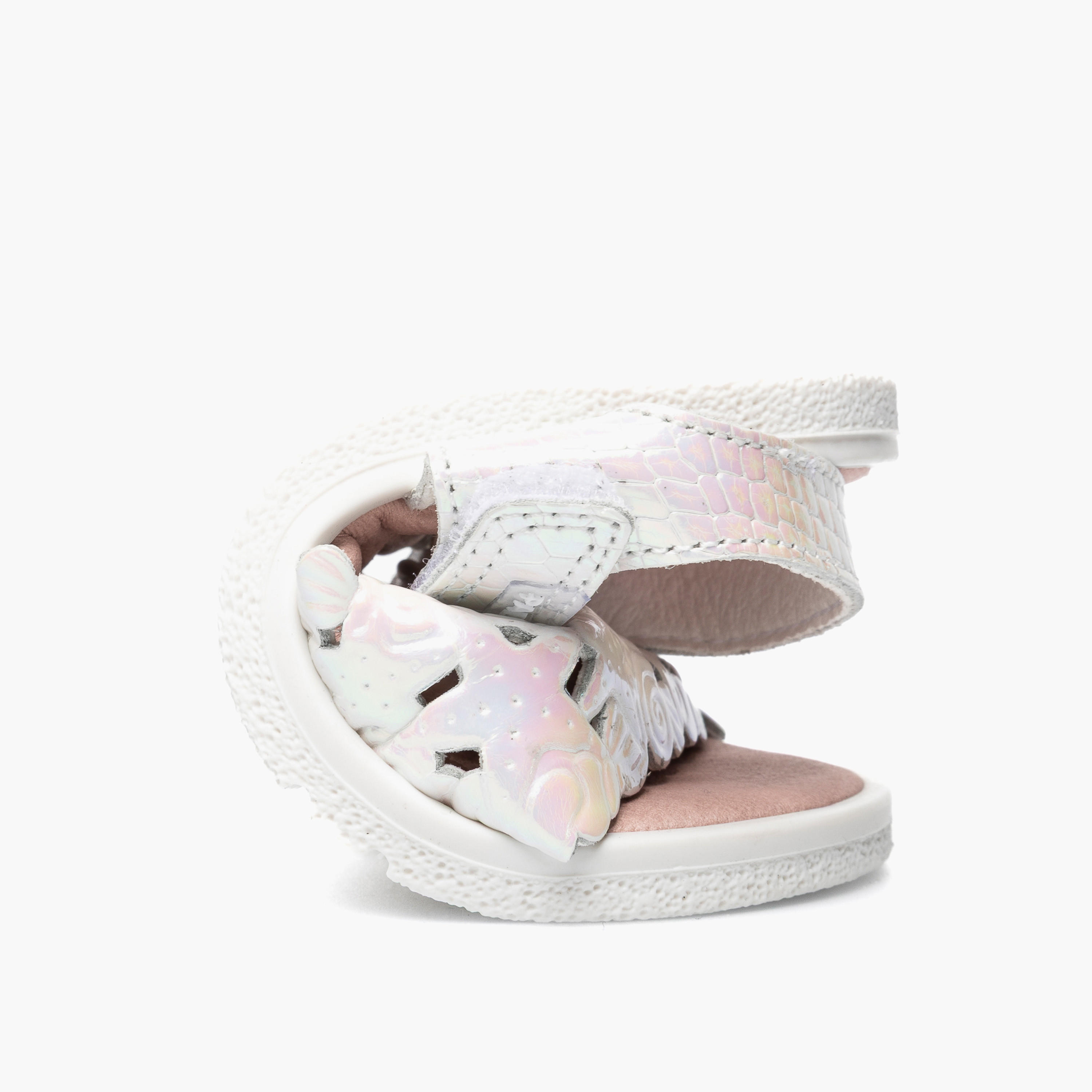 صندل بتصميم مفرغ وشريط إغلاق لاصق من بابلوسكي-baby-girls-shoes-sandals-image-6