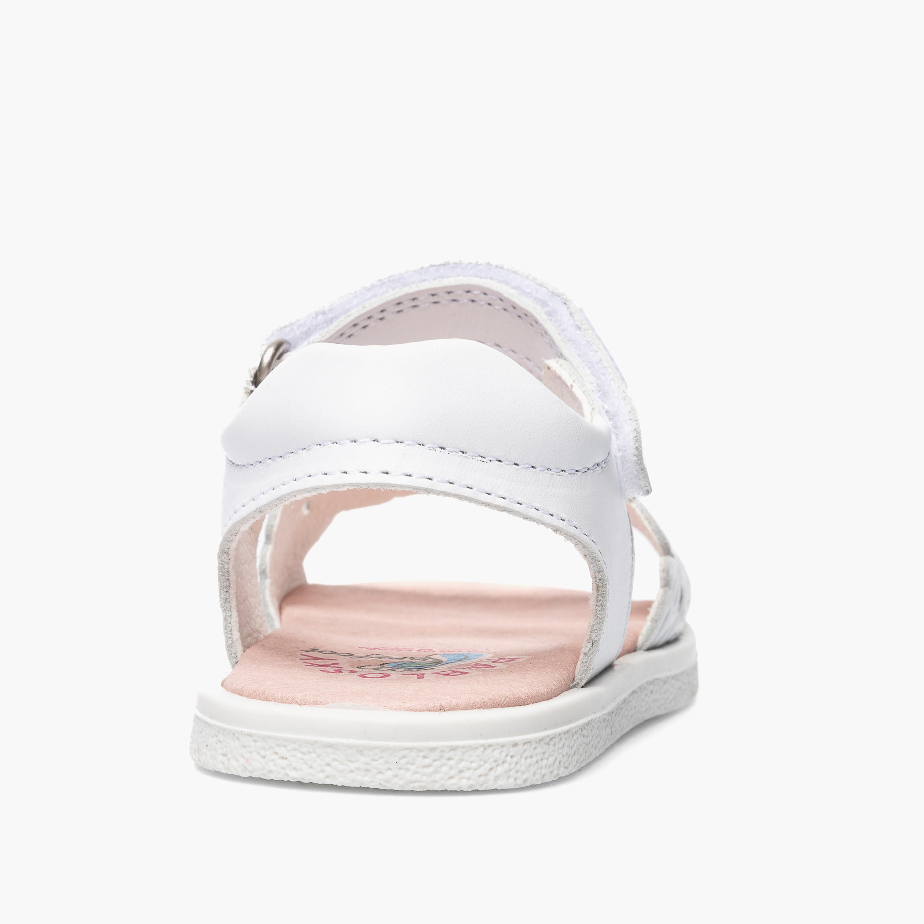 Pablosky Sandals with Hook & Loop Closure, Cutout Design-baby-girls-shoes-sandals-image-3