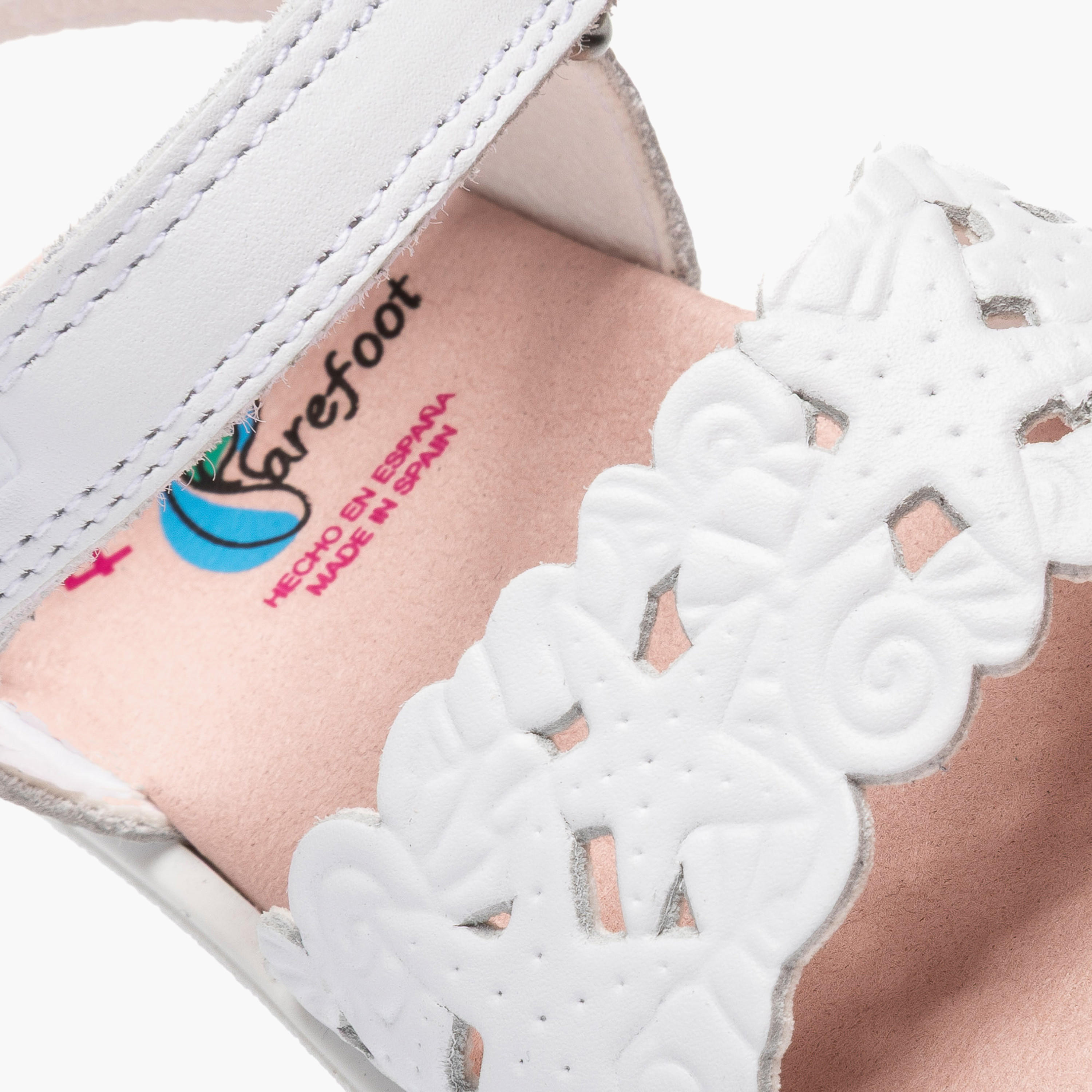 Pablosky Sandals with Hook & Loop Closure, Cutout Design-baby-girls-shoes-sandals-image-7